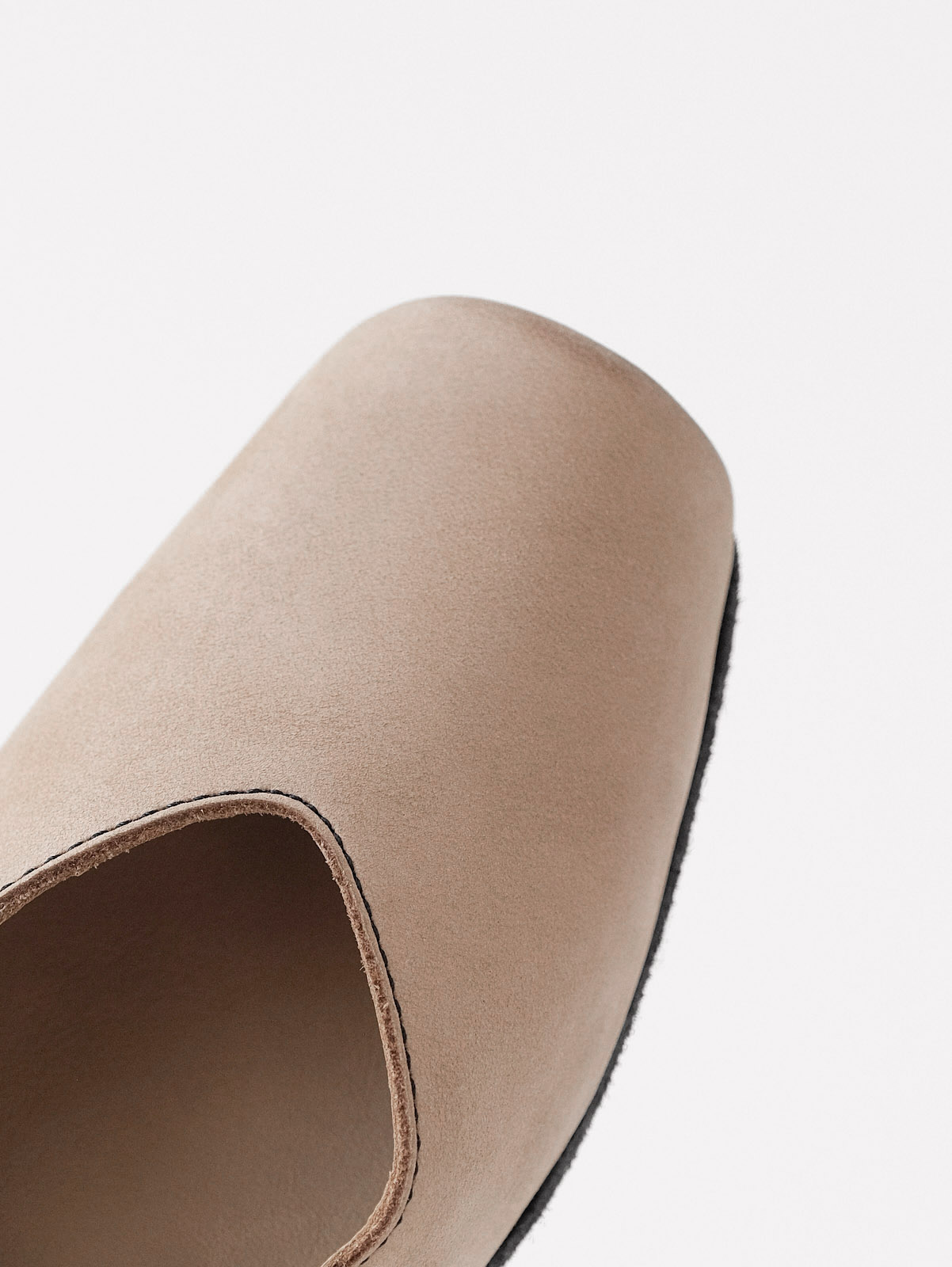 UMA WANG  Square toe ballet shoes