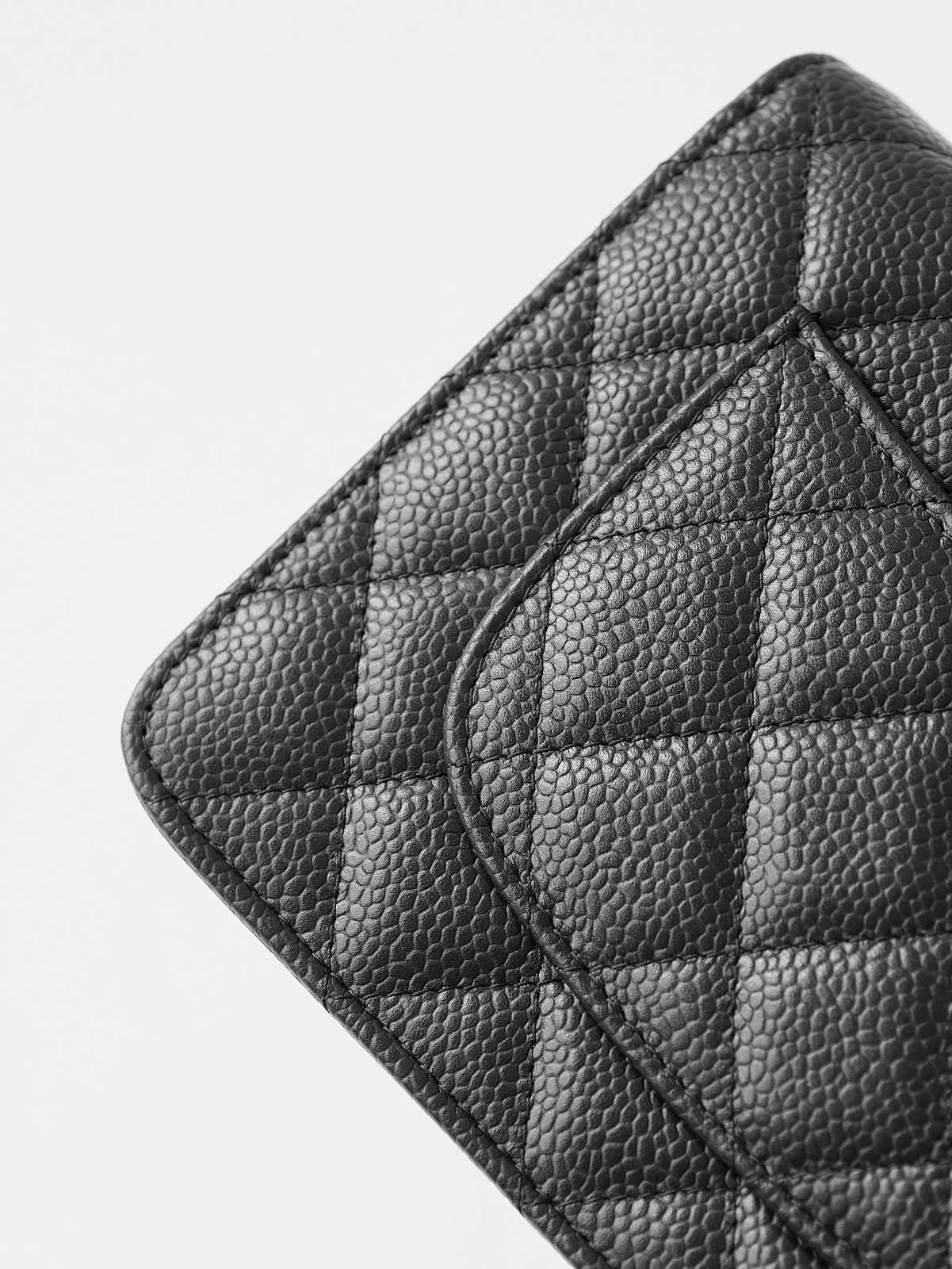 Black caviar gold buckle