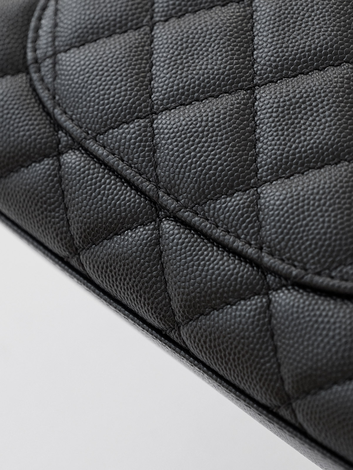 Small black gold bag