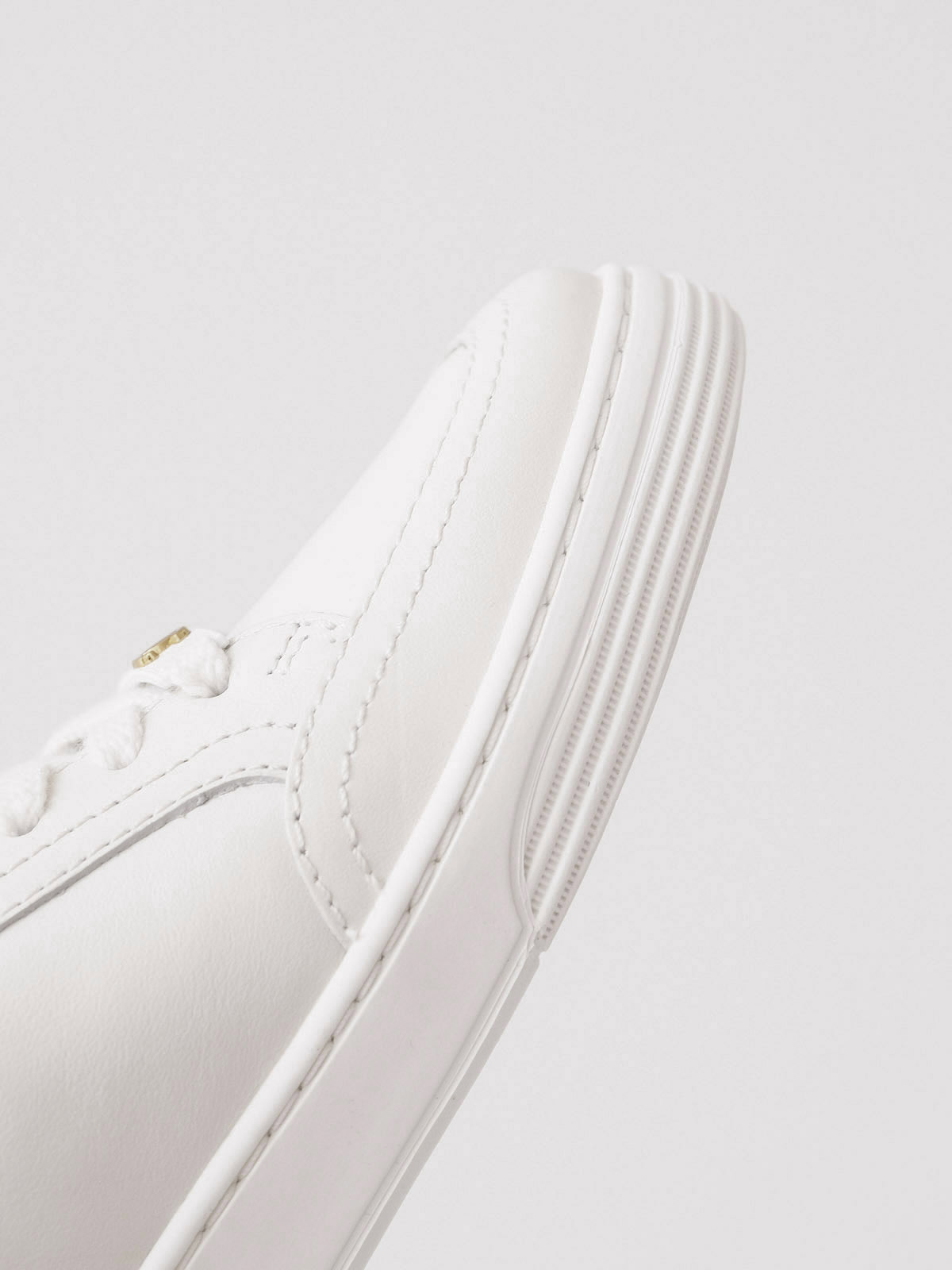 Chanel small white shoes