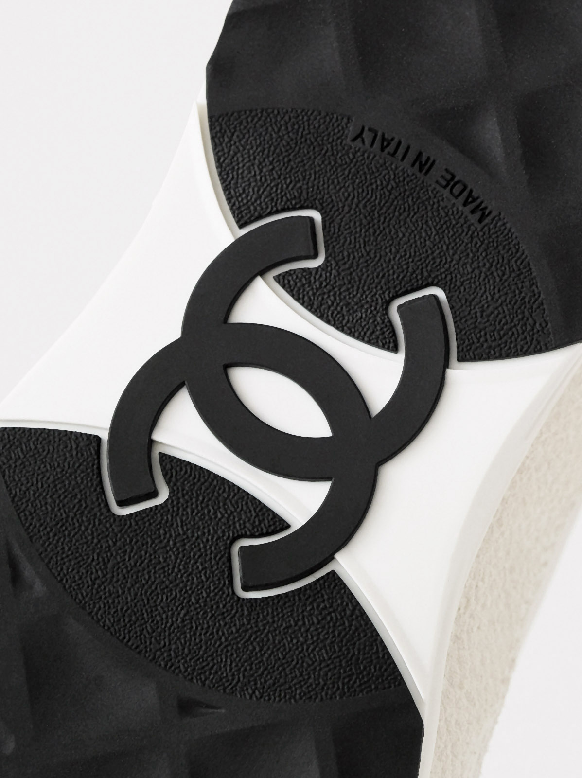 Chanel suede shoes with thin soles