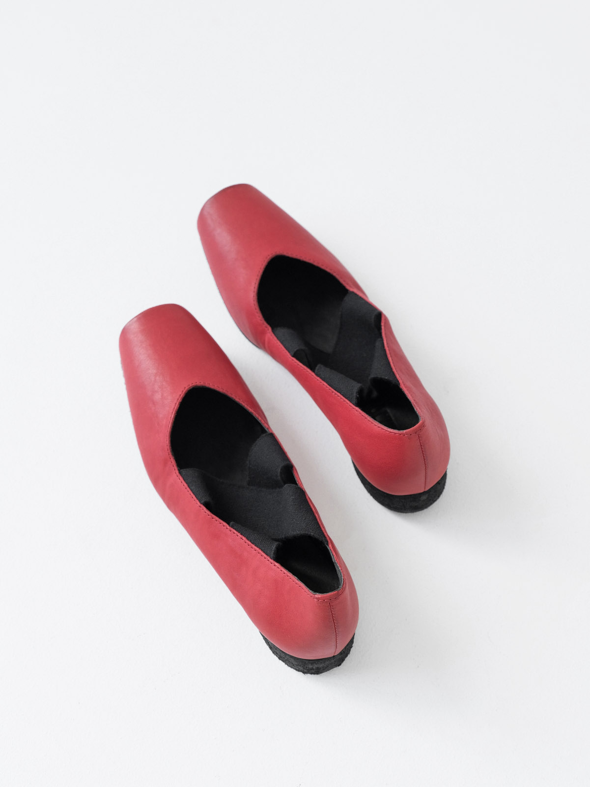 UMA WANG  Square toe ballet shoes