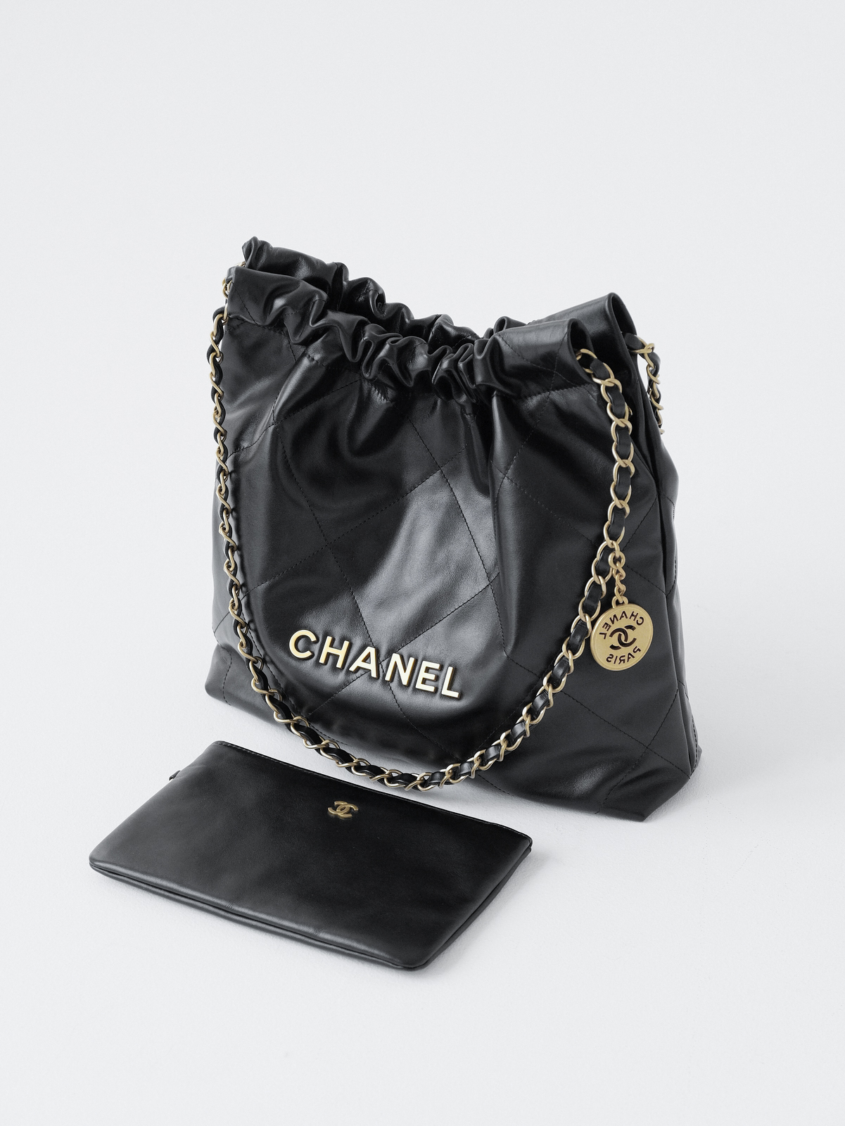 Chanel garbage bag medium