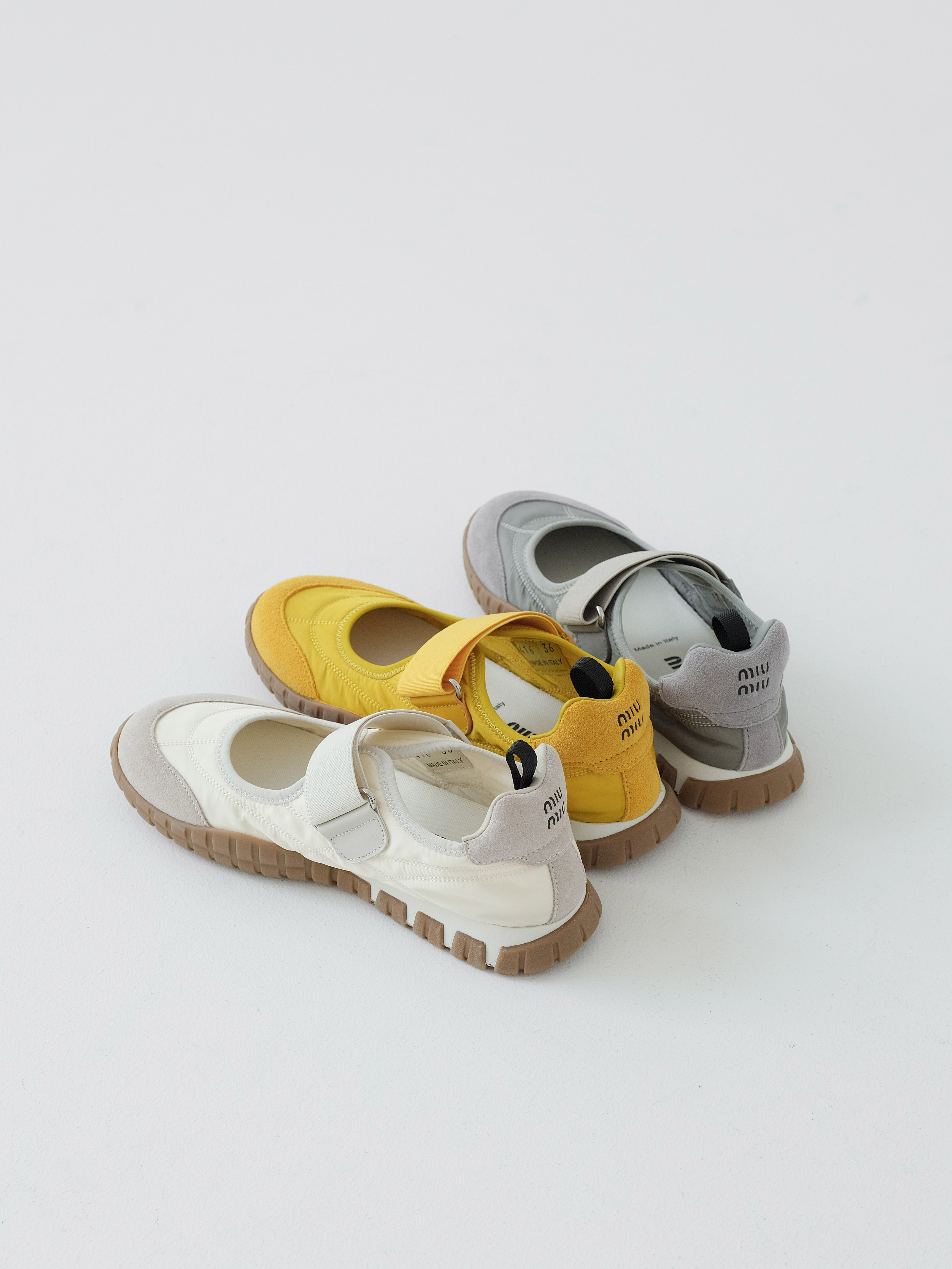 MIU MIU Retro ballet leisure shoes