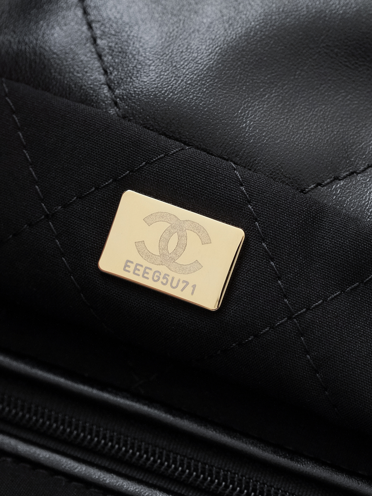 Chanel garbage bag medium