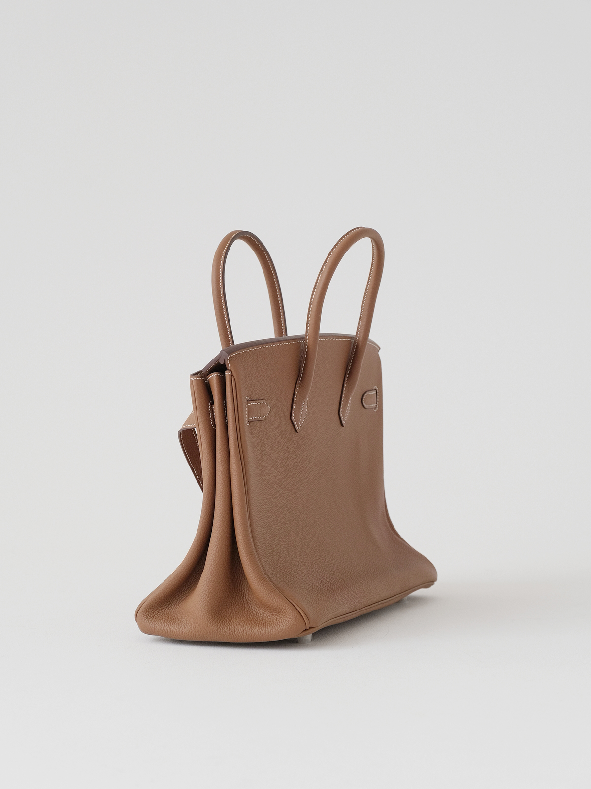 Hermes Birkin gold brown gold buckle