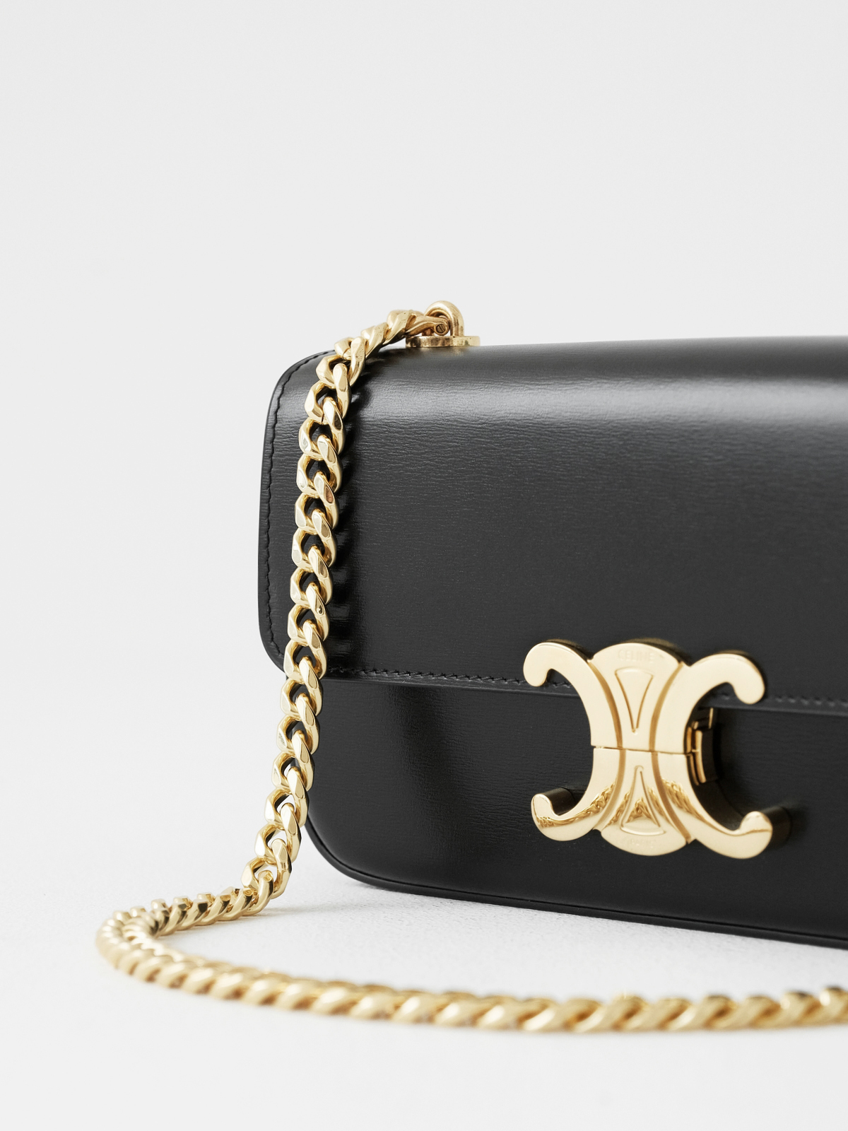 Celine chain shoulder strap bag