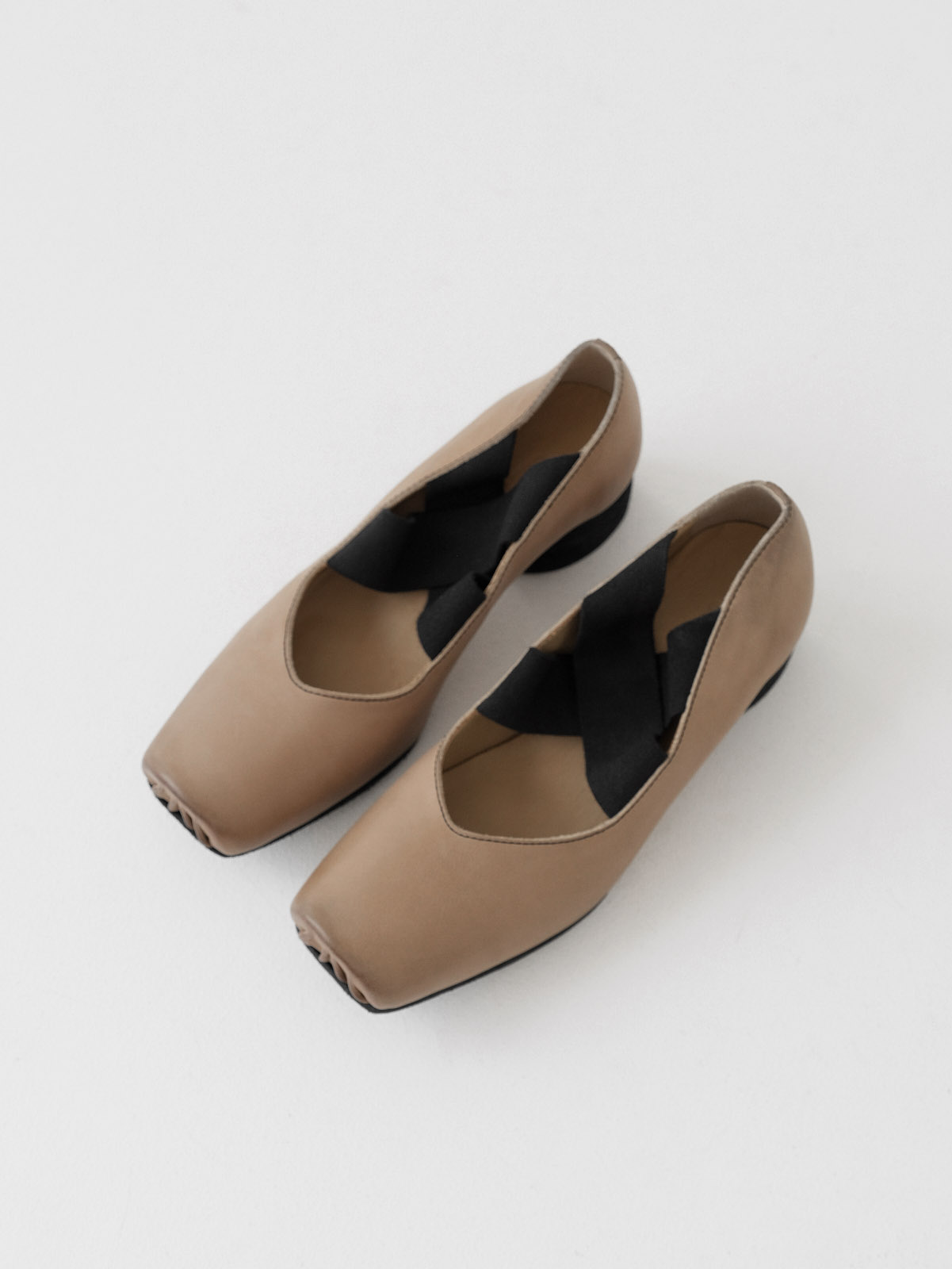 UMA WANG  Square toe ballet shoes