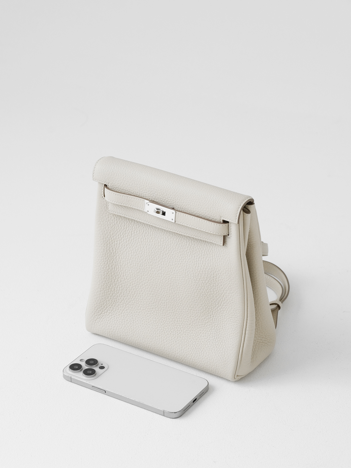 Hermes full leather chest bag unisex explosions