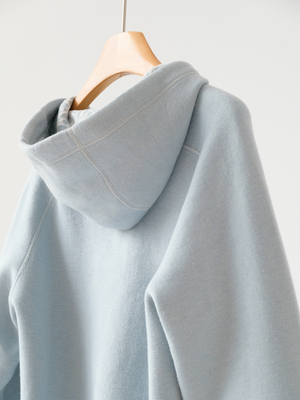 Dior blue jacquard hooded coat