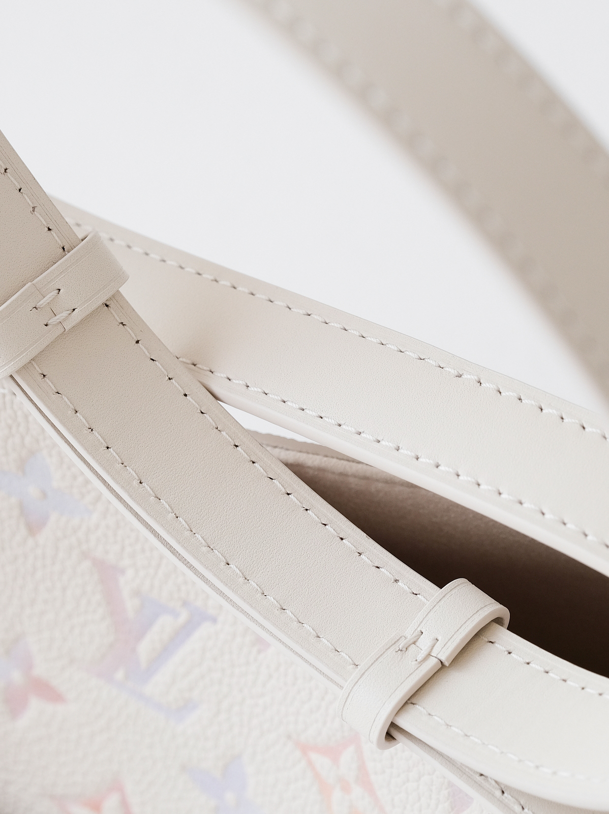 Allinbb bucket-beige gradient bag