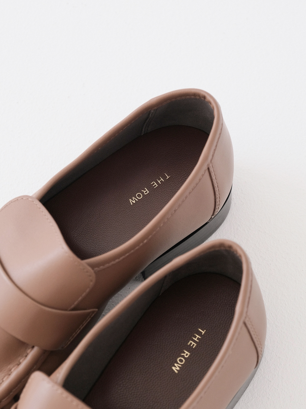 The row super cattle loafers