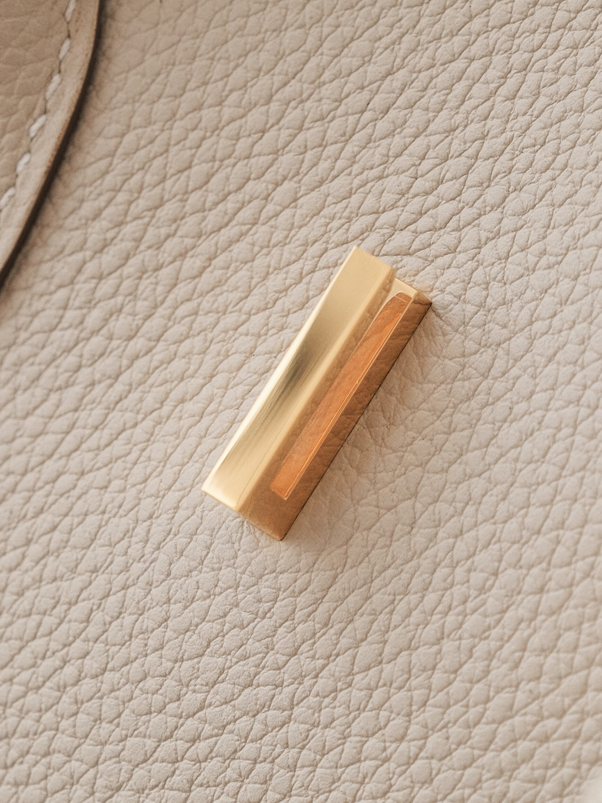 Hermes milkshake platinum buckle