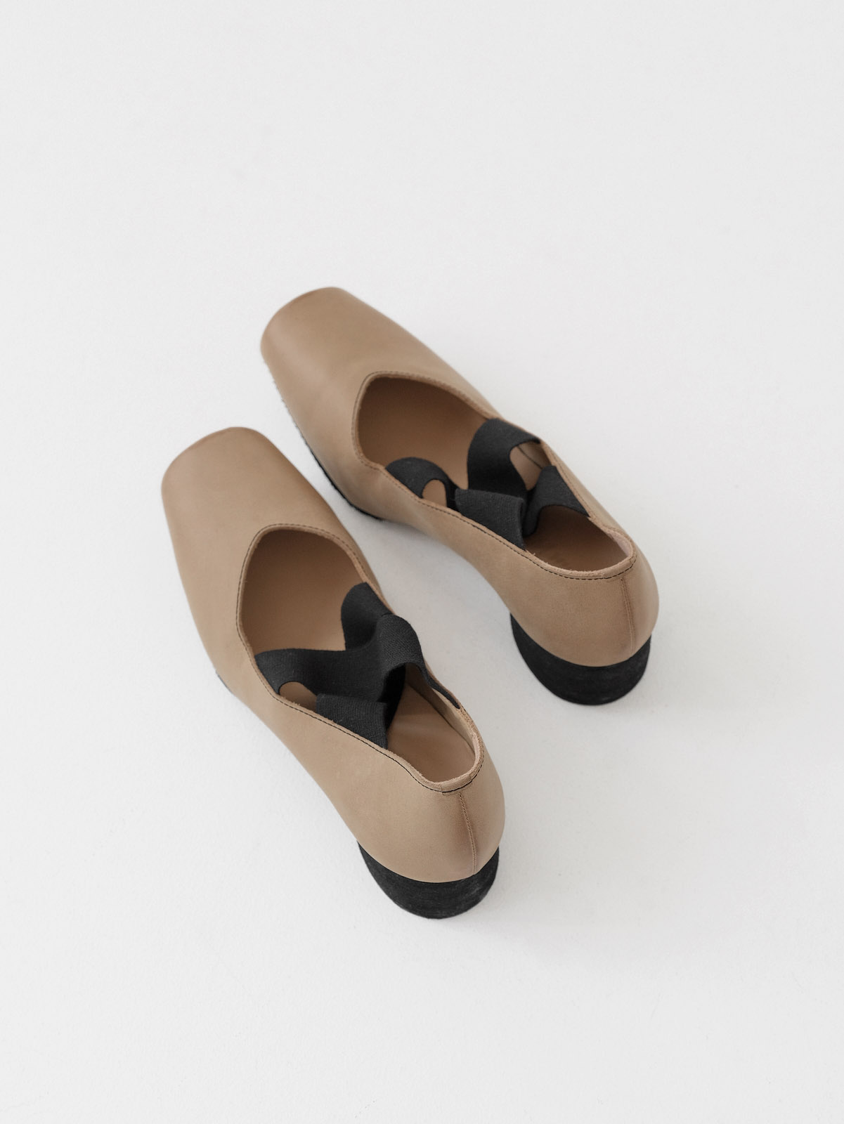UMA WANG  Square toe ballet shoes