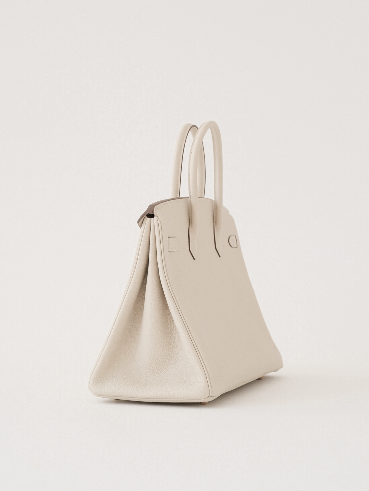 Hermes milkshake platinum buckle