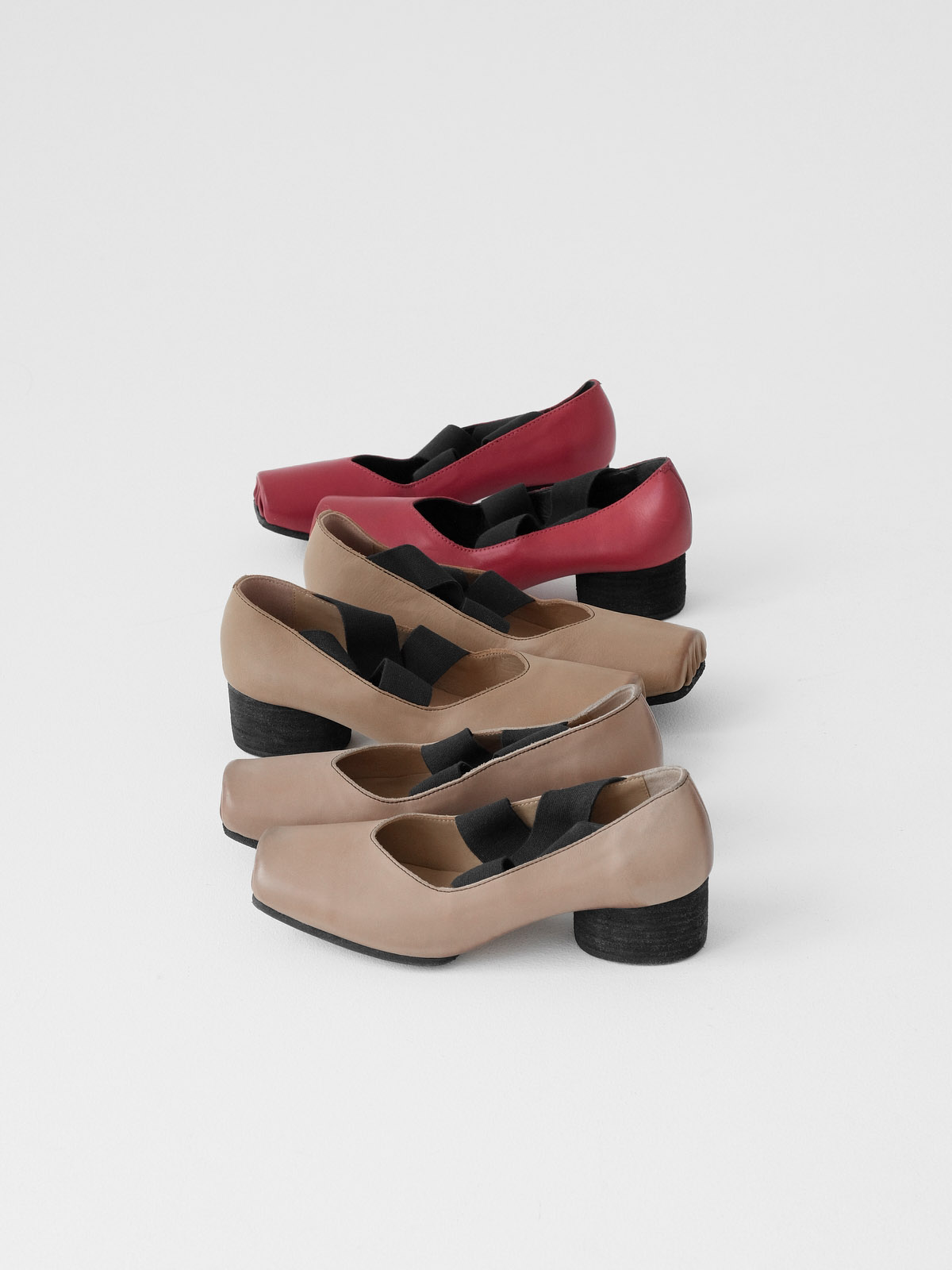 UMA WANG  Square toe ballet shoes