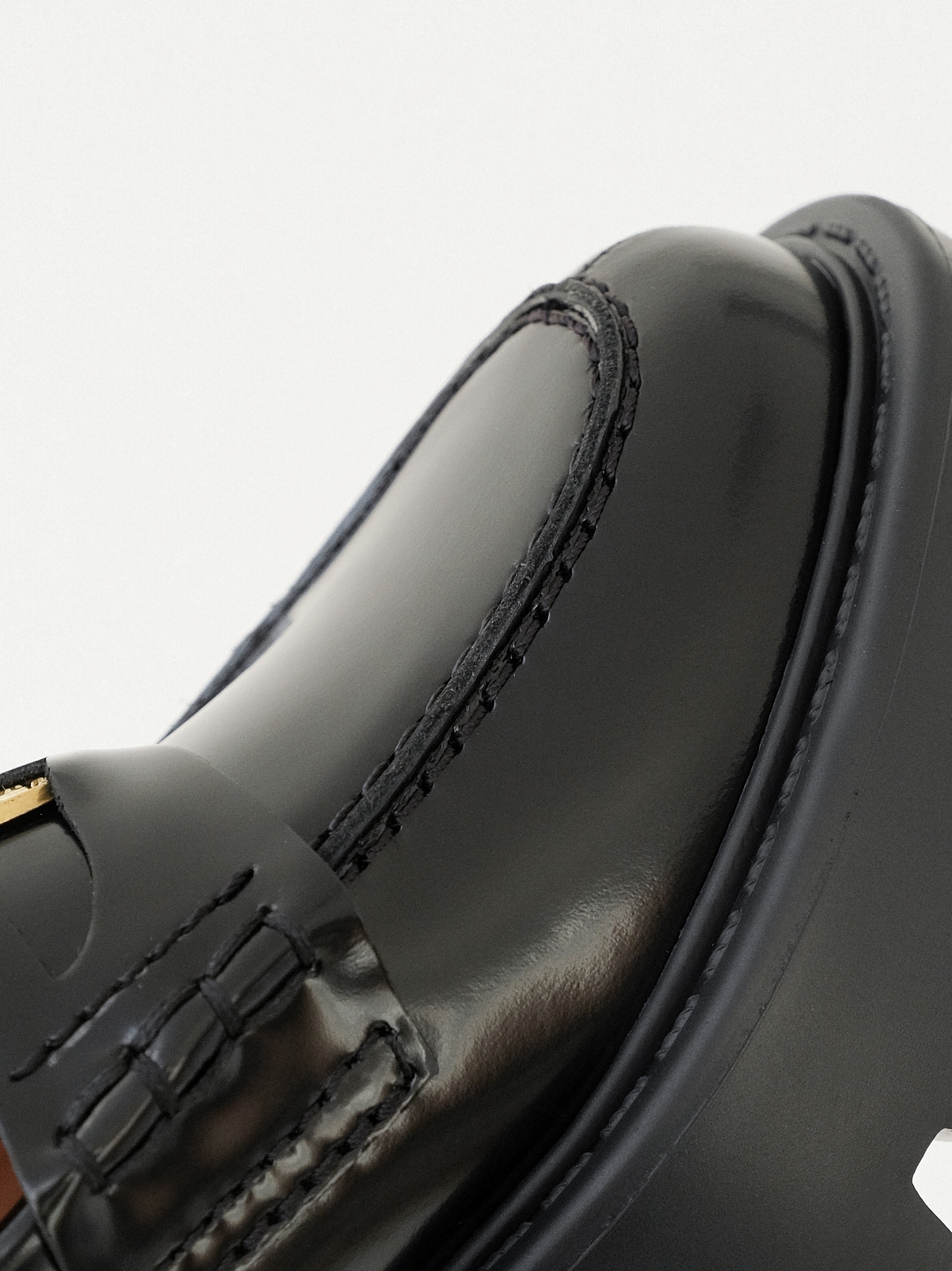 Miumiu thick-soled coin loafers