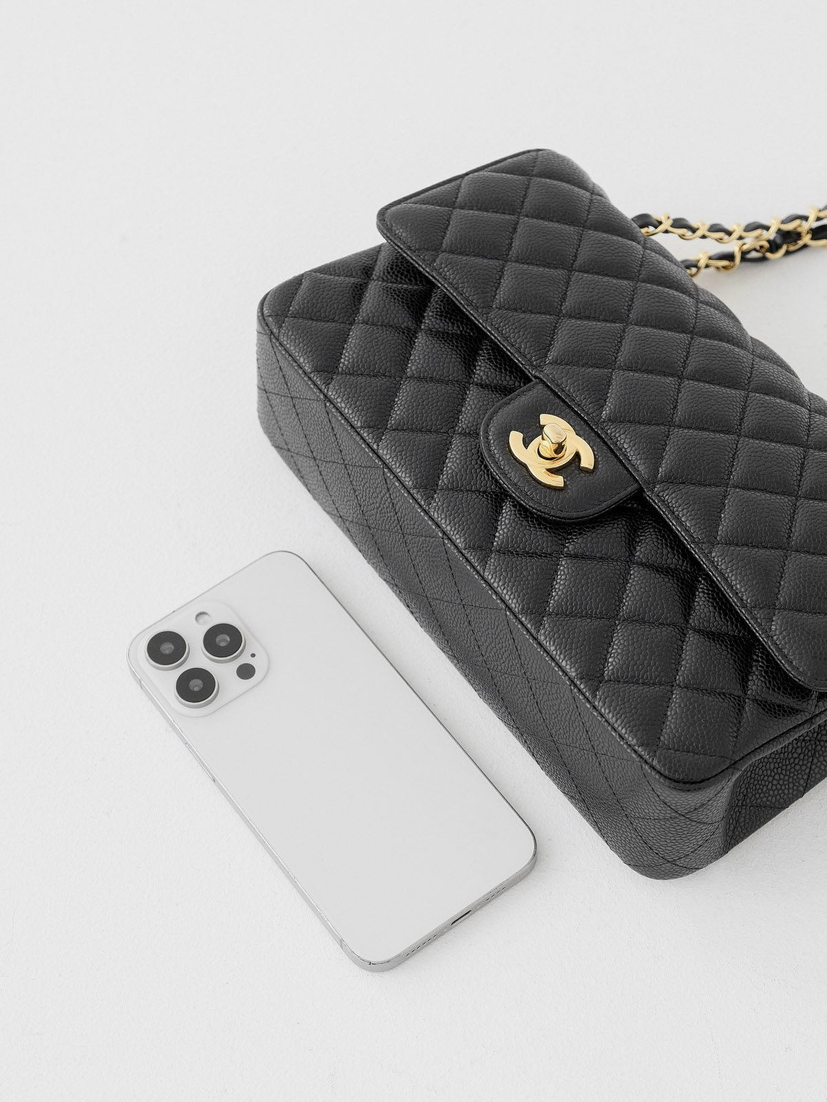 Chanel medium black bag