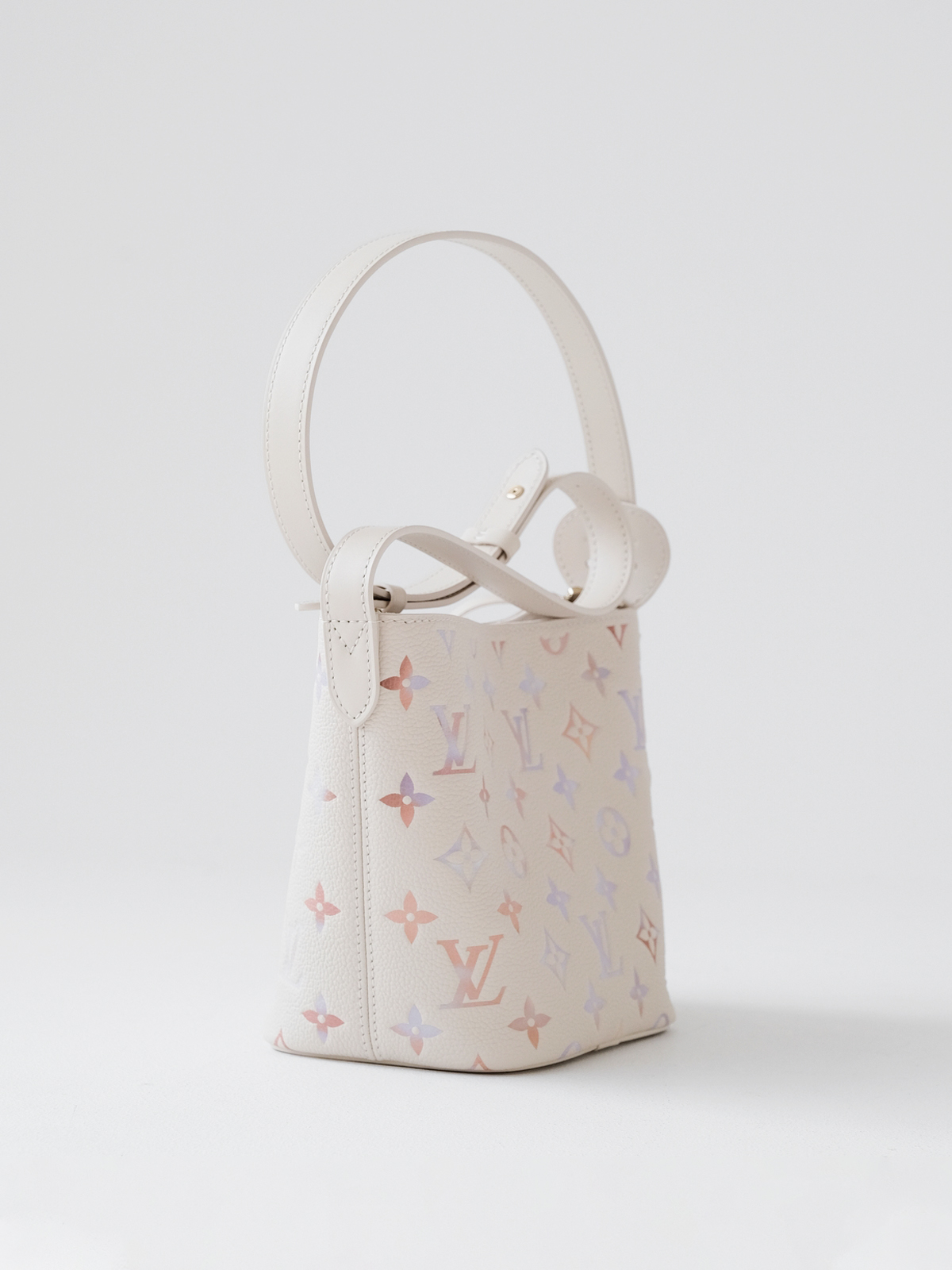 Allinbb bucket-beige gradient bag