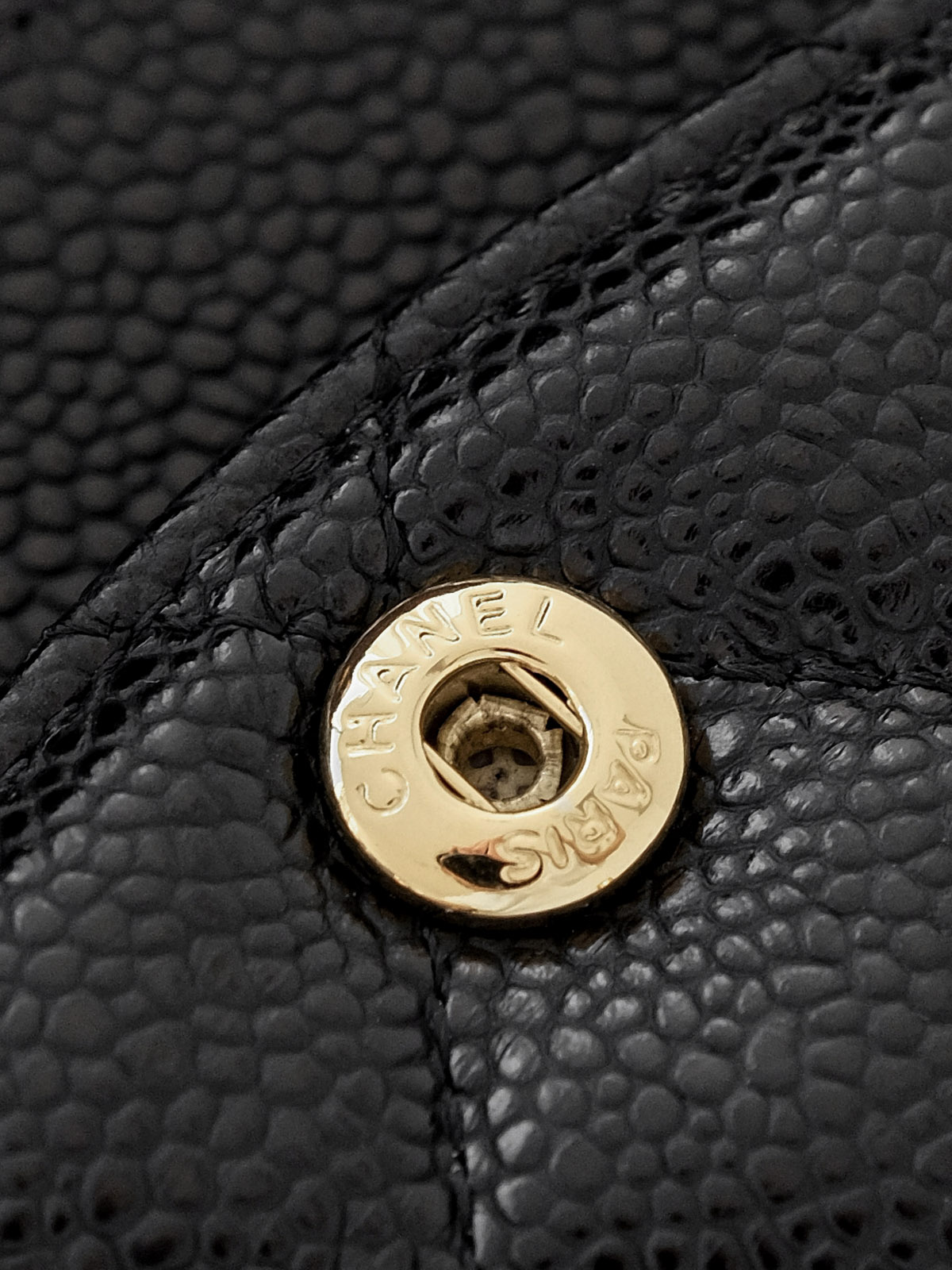 Chanel medium black bag