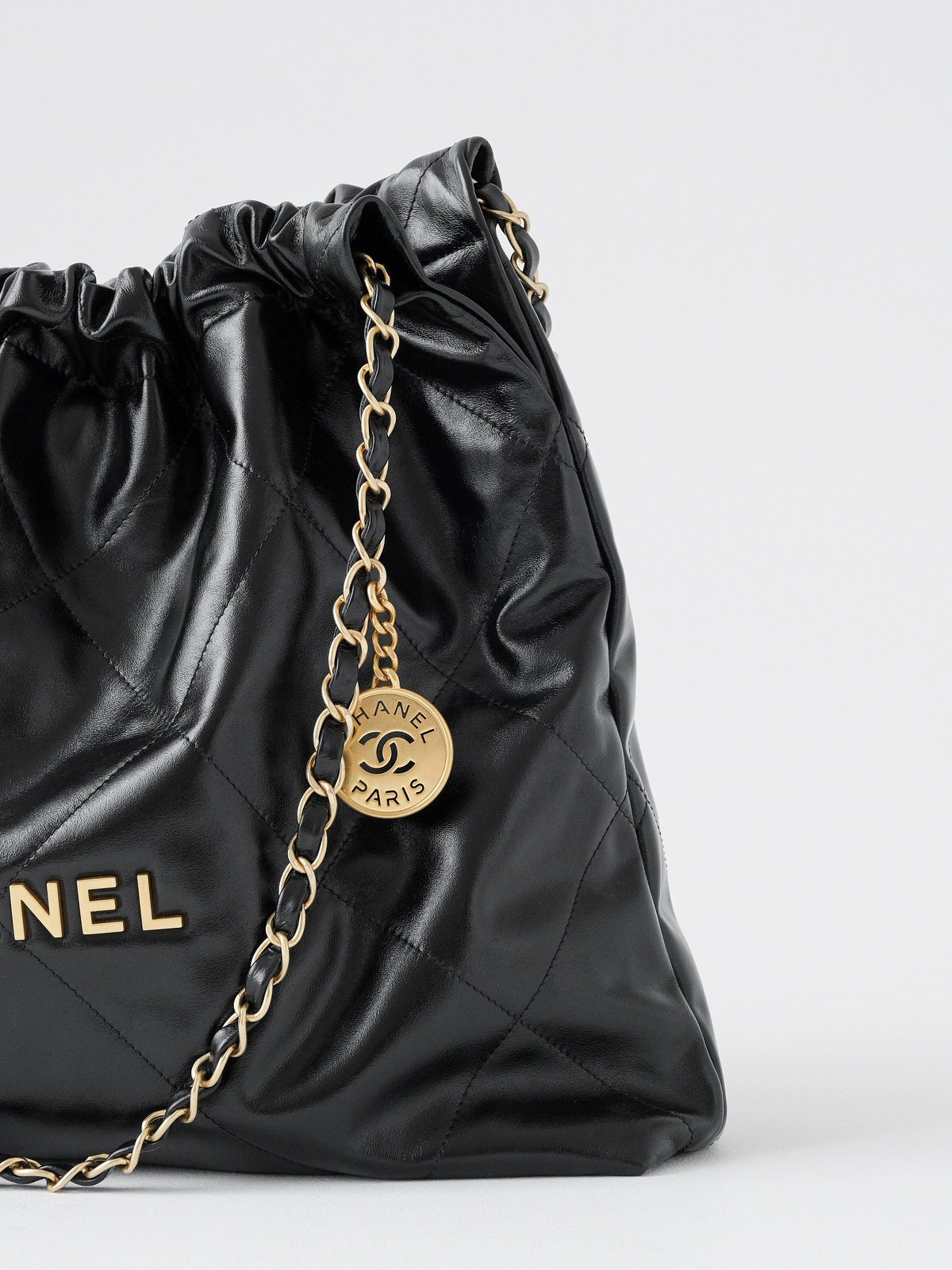Chanel garbage bag trumpet