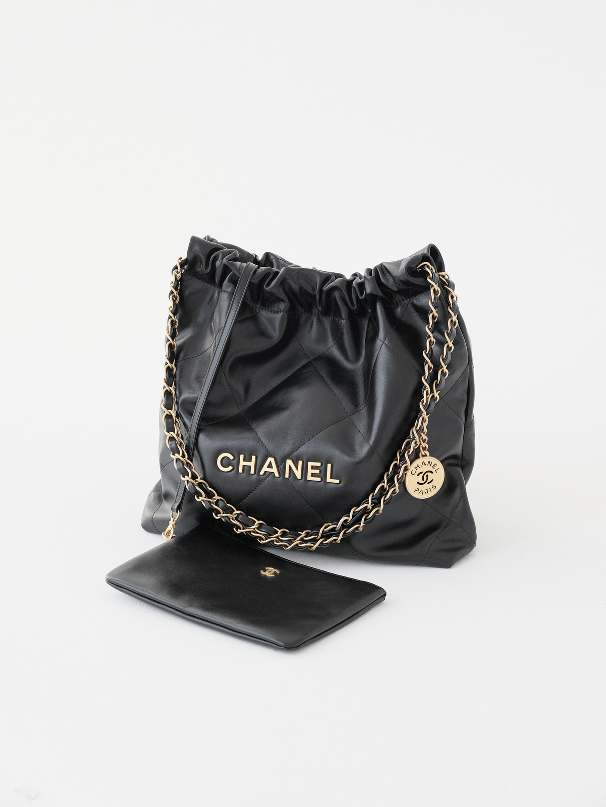 Chanel garbage bag medium
