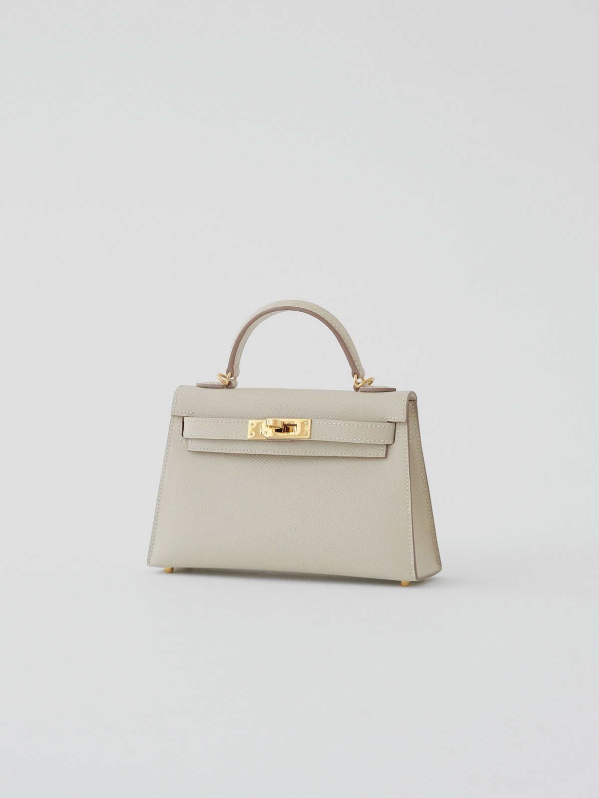 Mini kelly platinum buckle