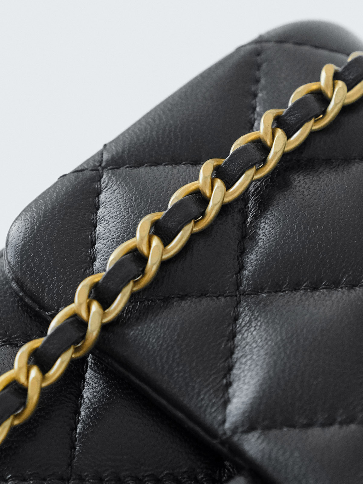 Chanel golden ball square fat man