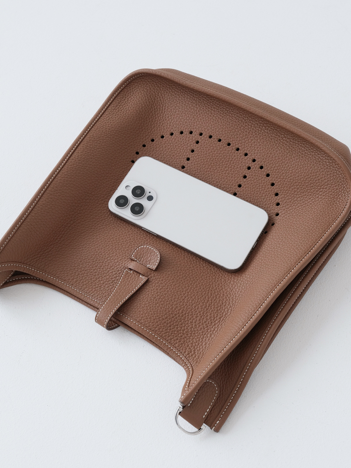 Hermes Evelyn golden brown