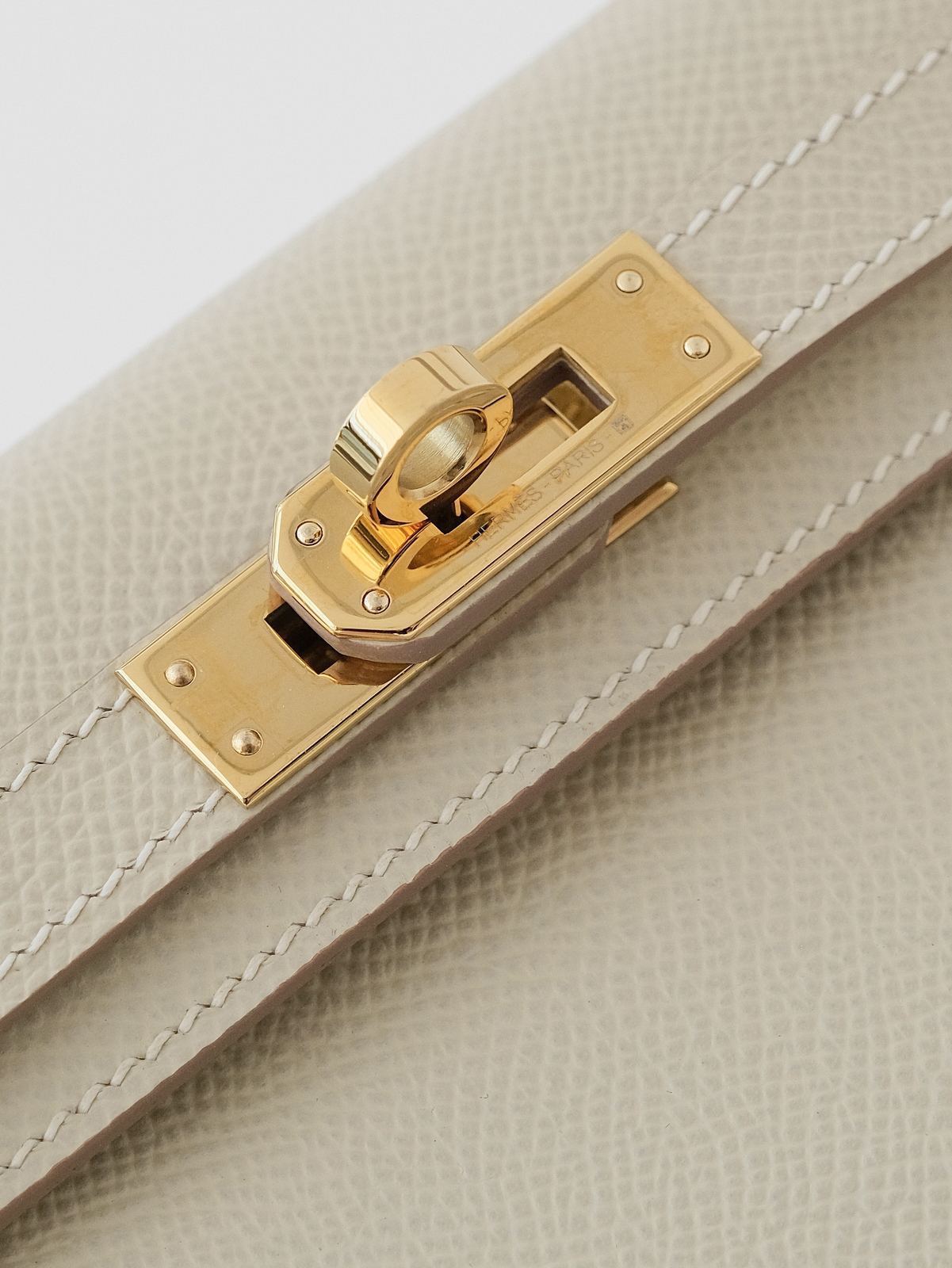 Mini kelly platinum buckle