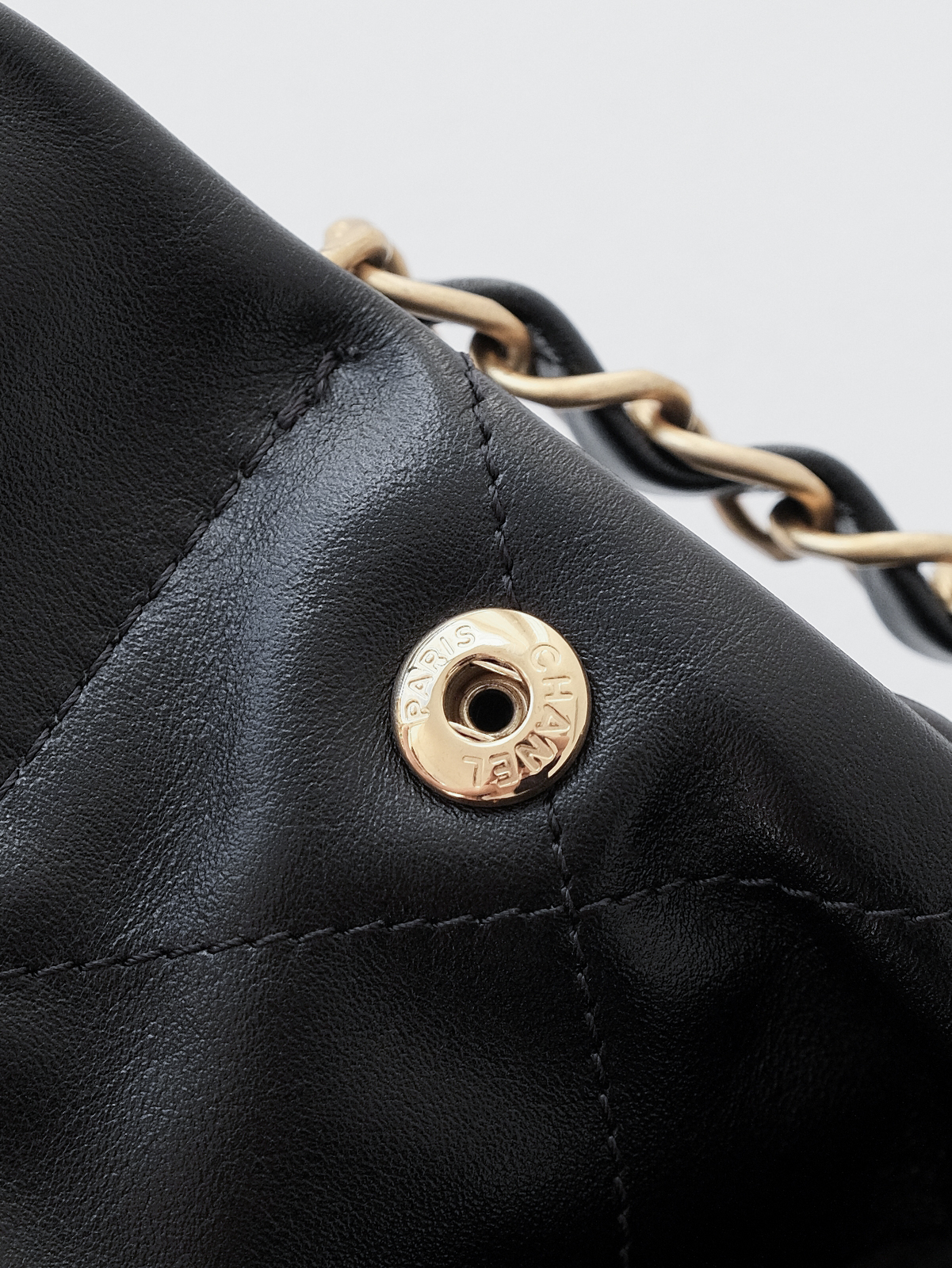 Chanel garbage bag medium