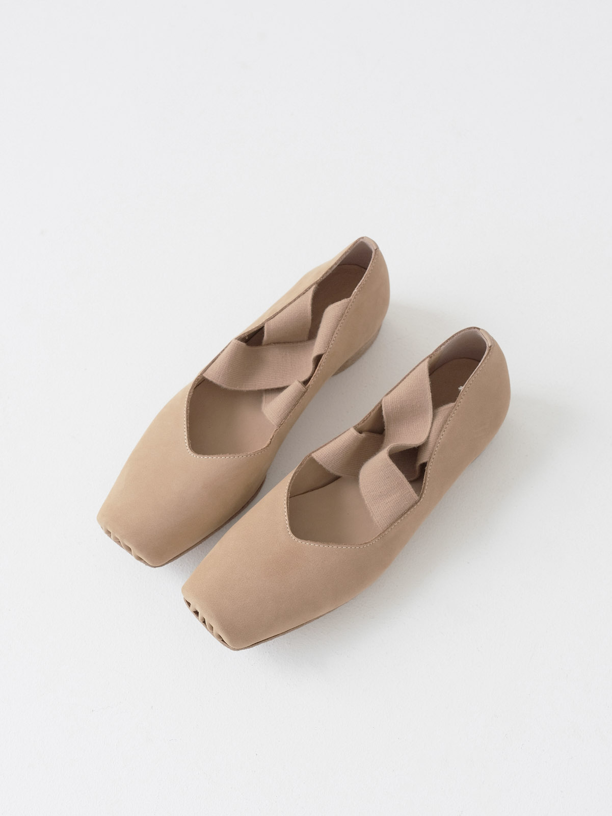UMA WANG  Square toe ballet shoes
