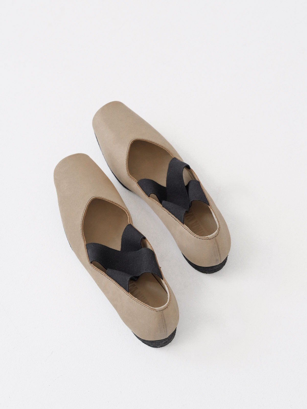 UMA WANG  Square toe ballet shoes