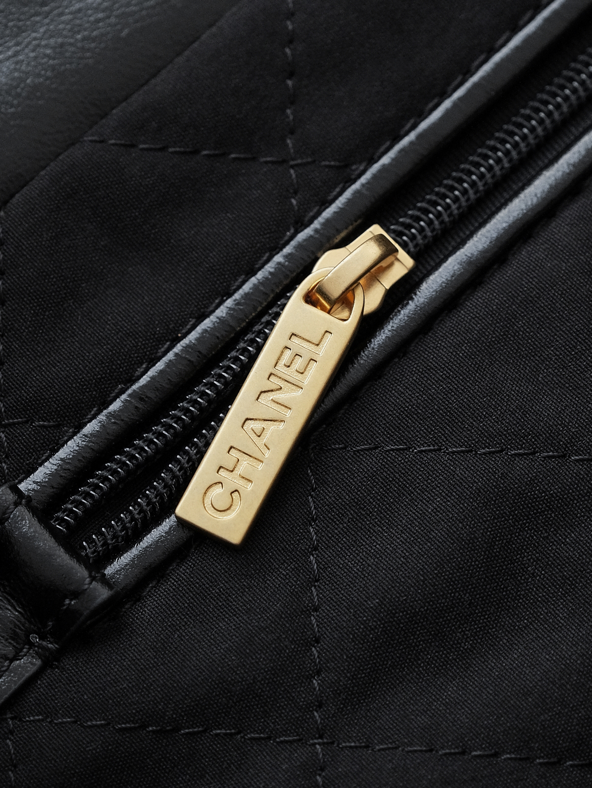 Chanel garbage bag trumpet