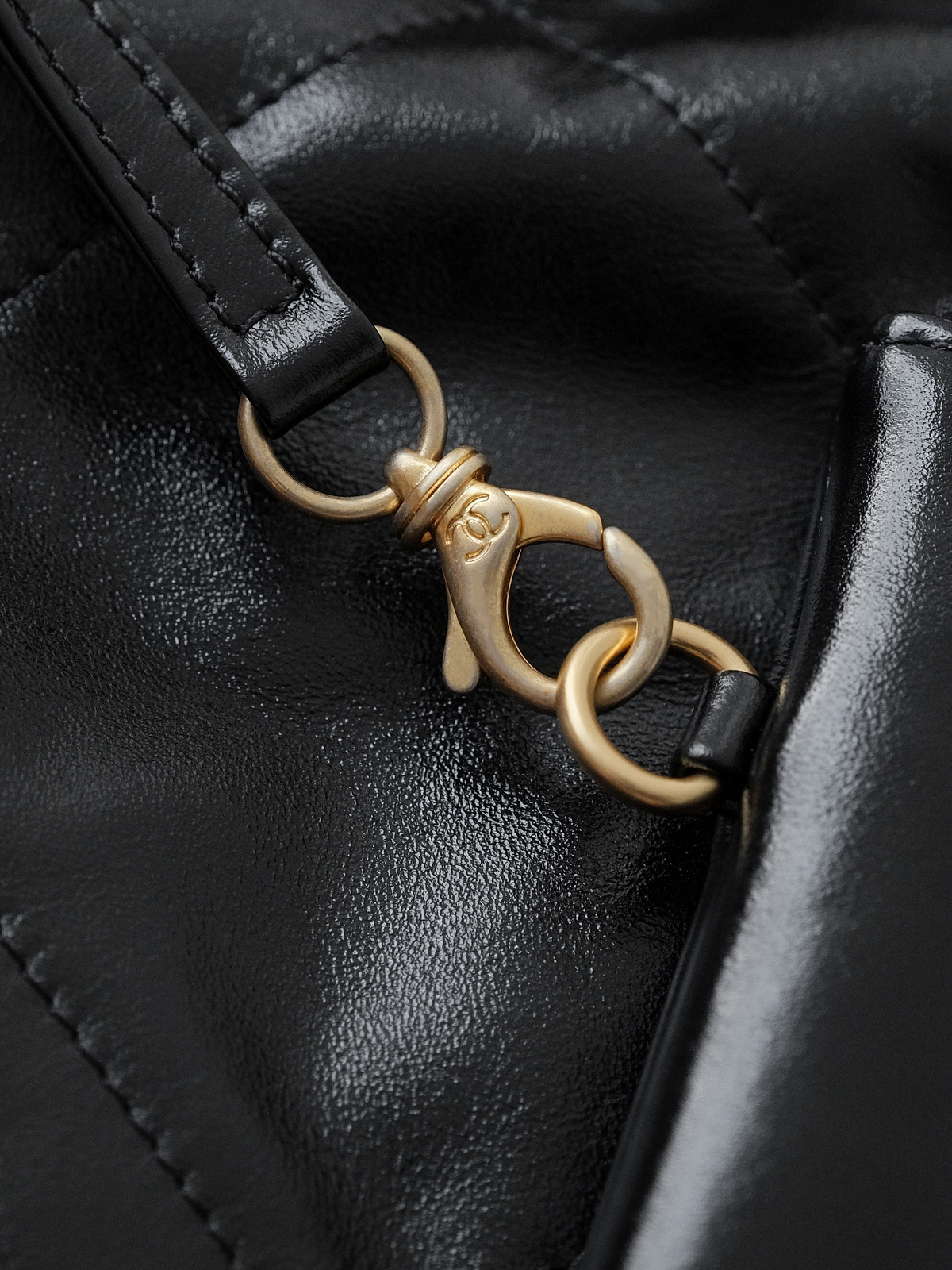 Chanel garbage bag trumpet