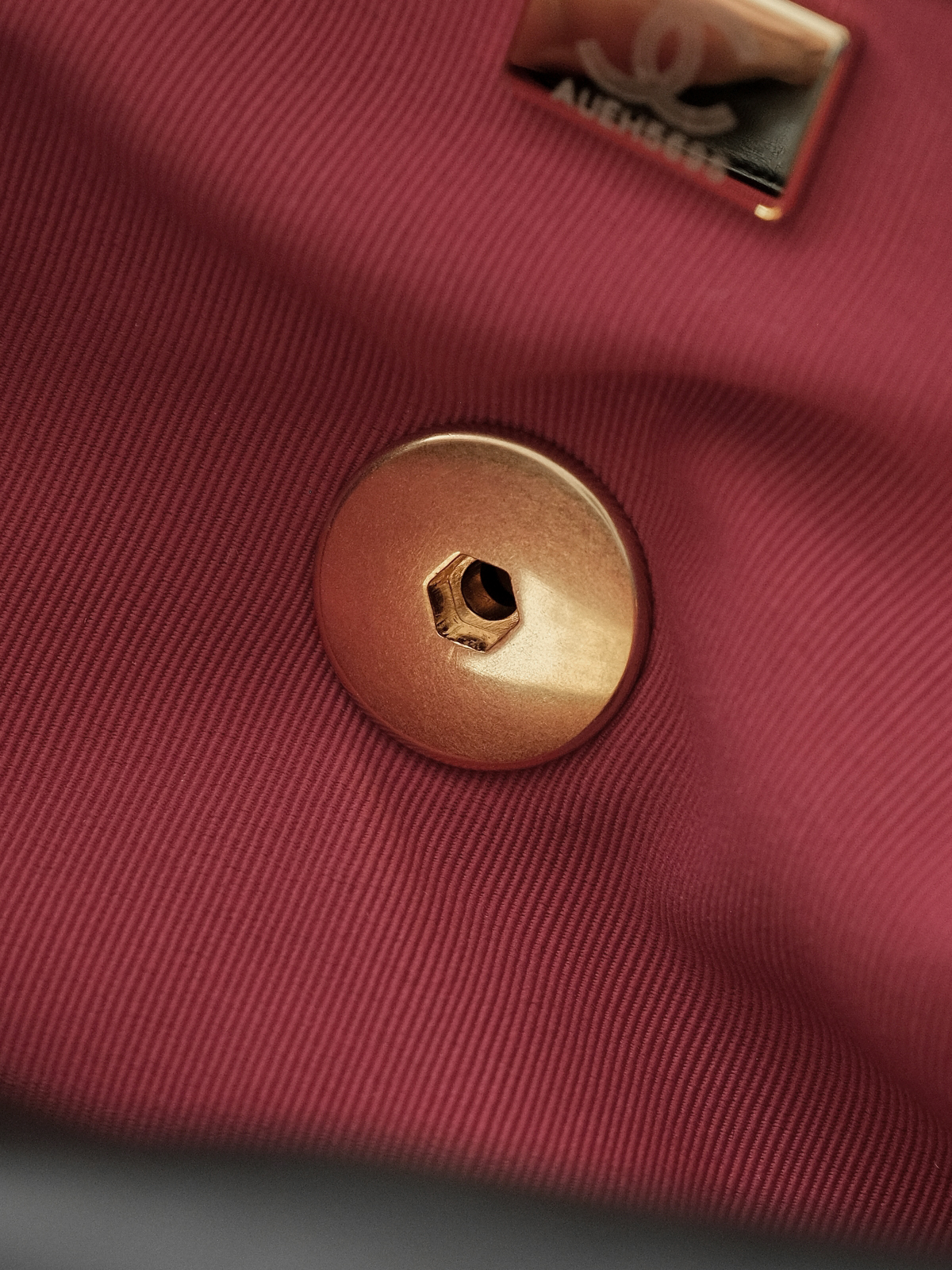 Chanel 19 black gold bag