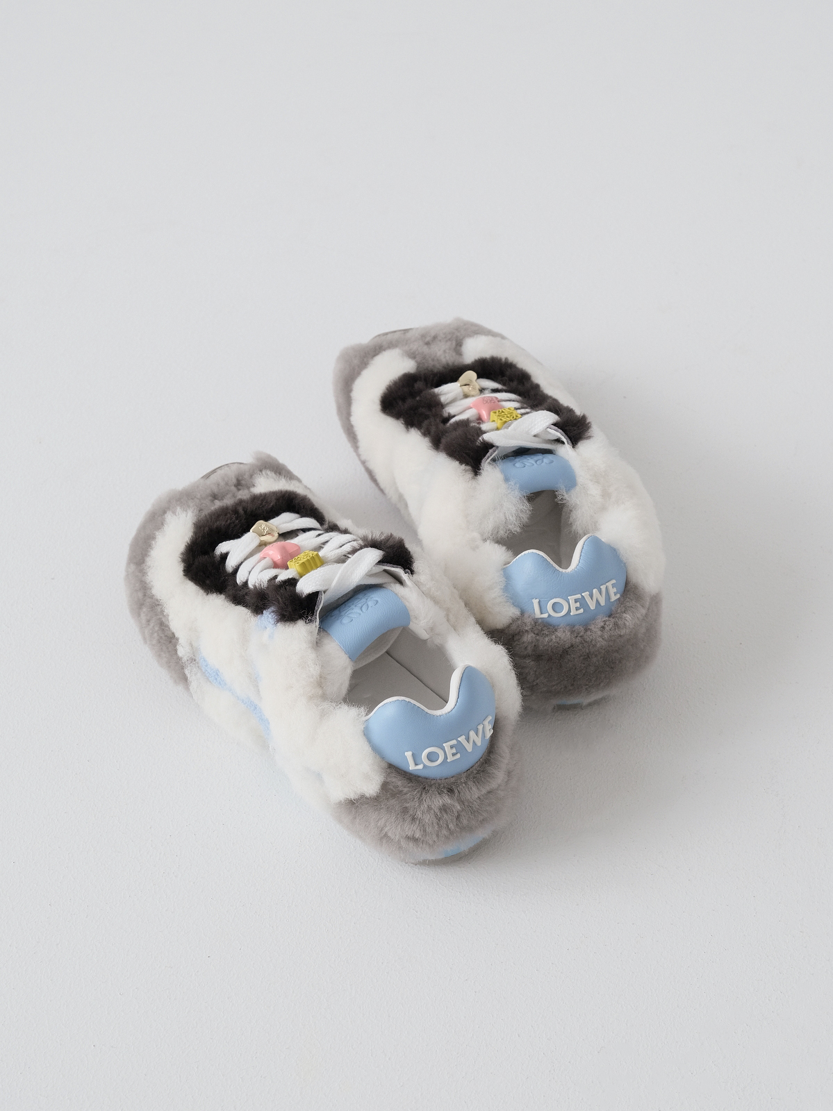LOEWE  fuzzy sneakers