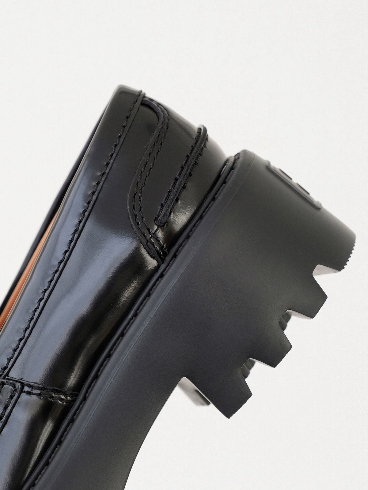 Miumiu thick-soled coin loafers