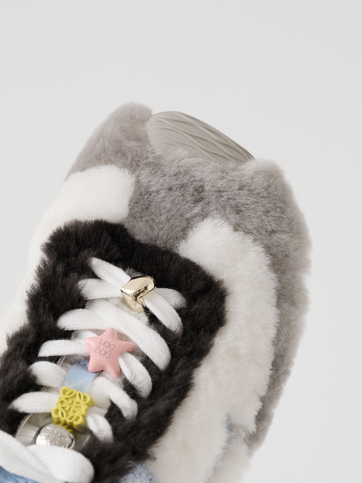 LOEWE  fuzzy sneakers