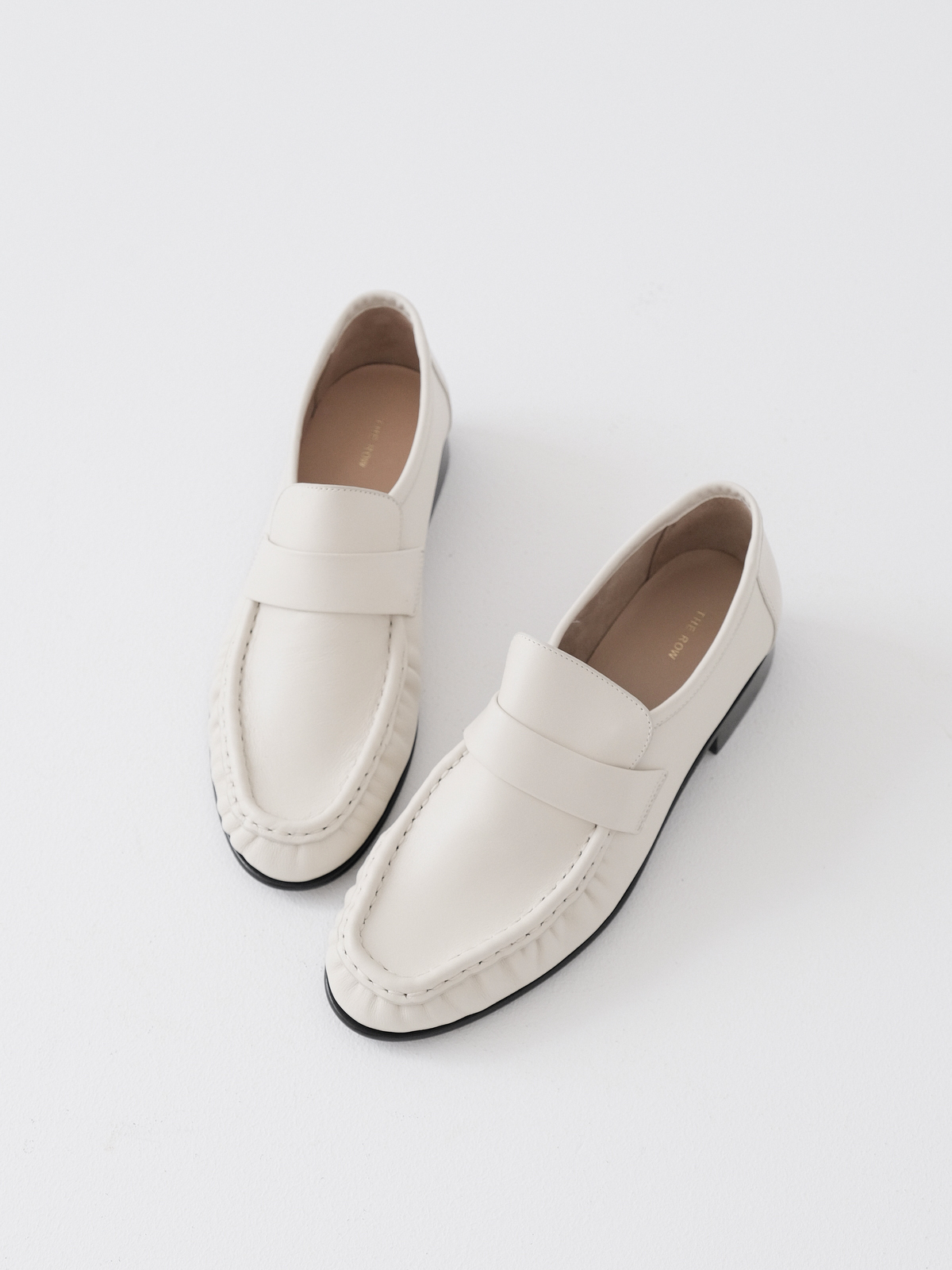 The row super cattle loafers