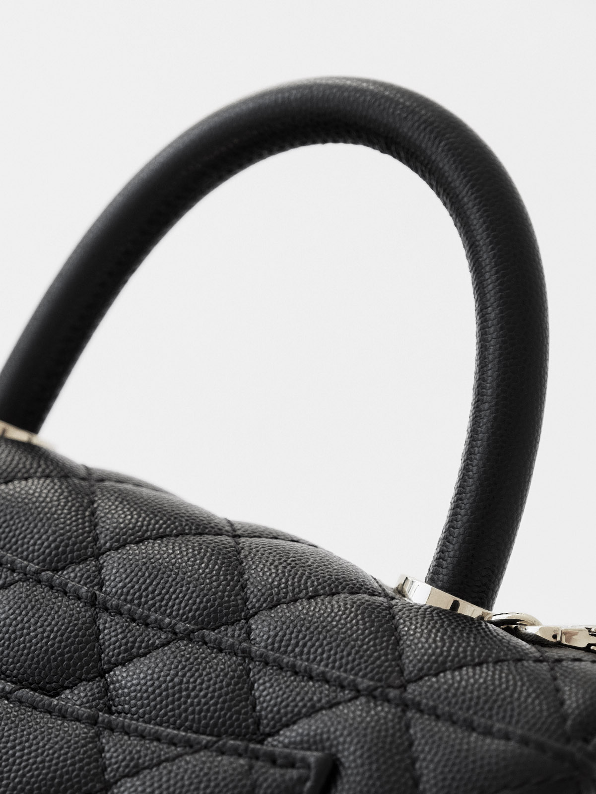 Small black gold bag