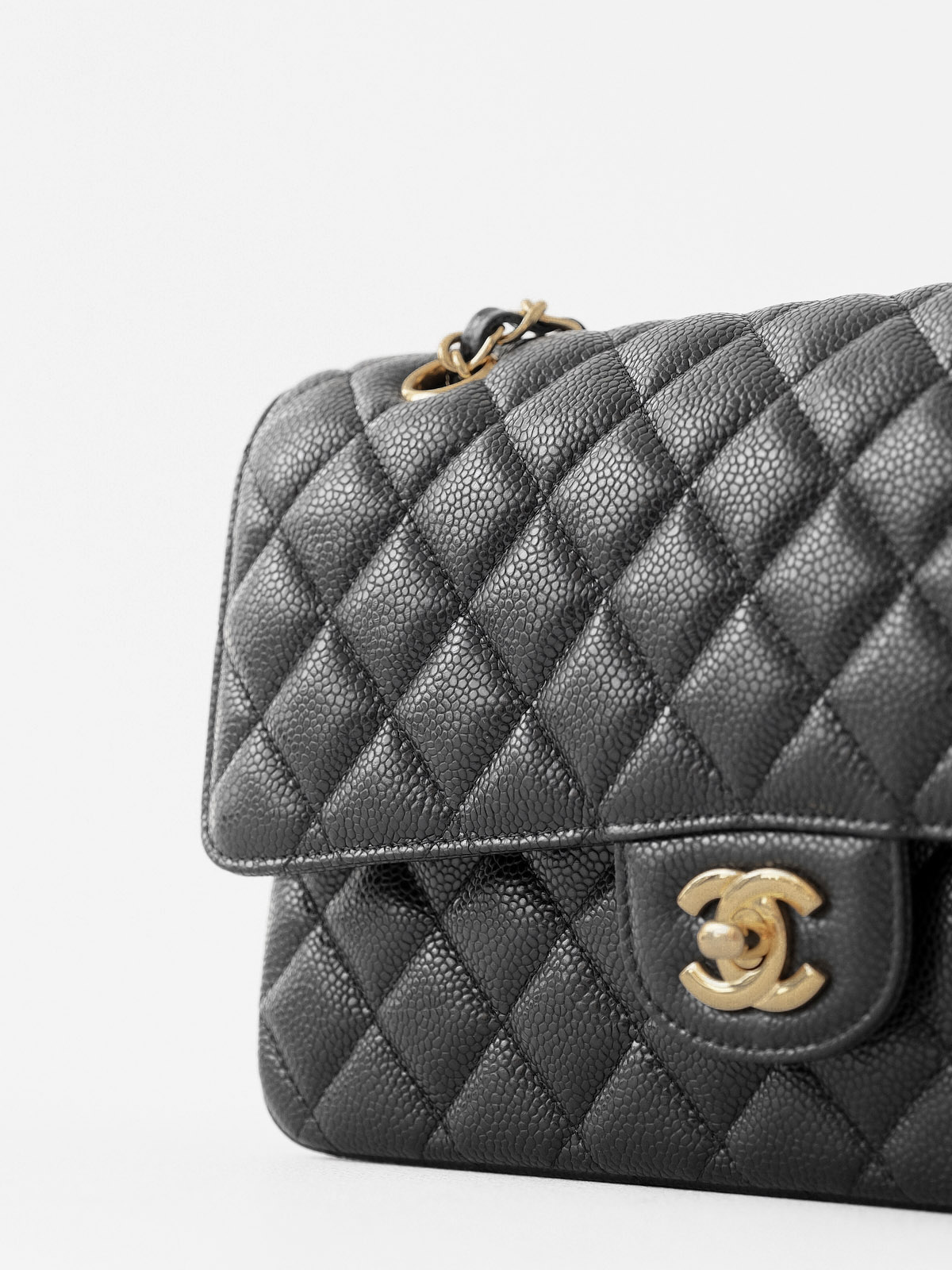 Chanel medium black bag