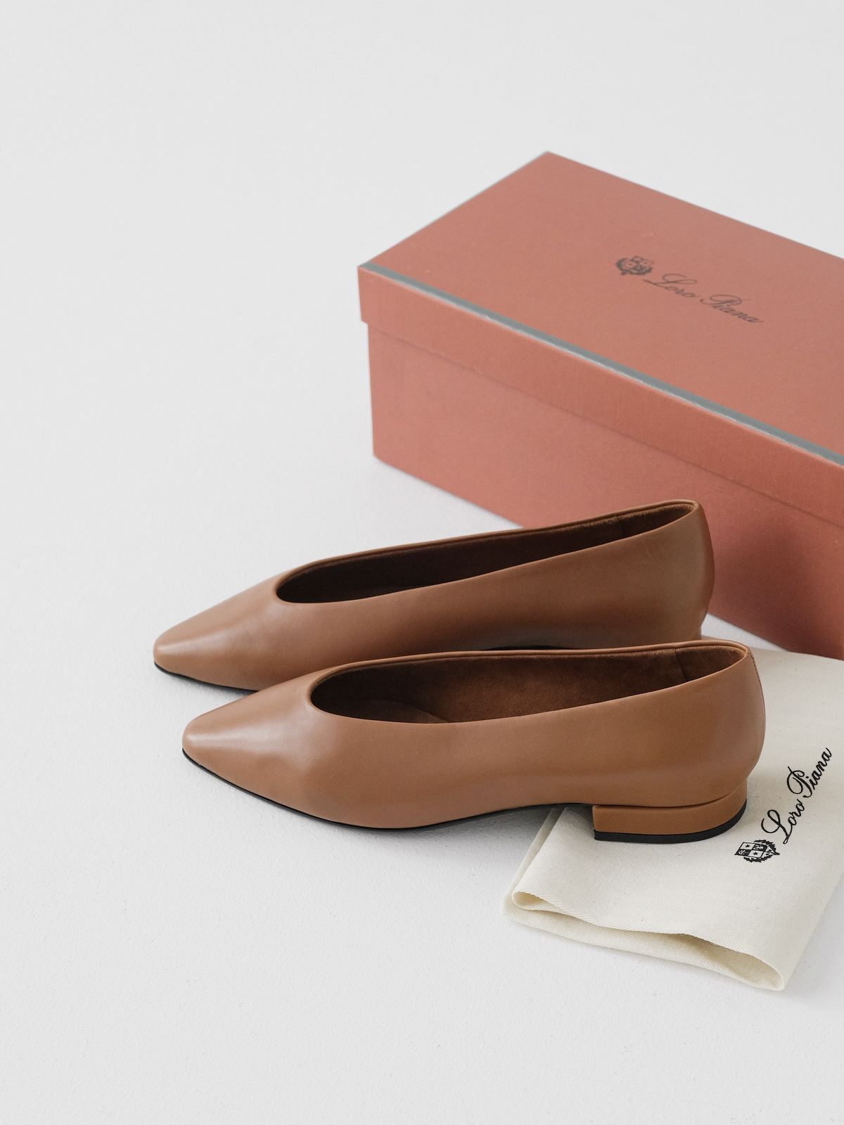 Loro piana  toe shoe