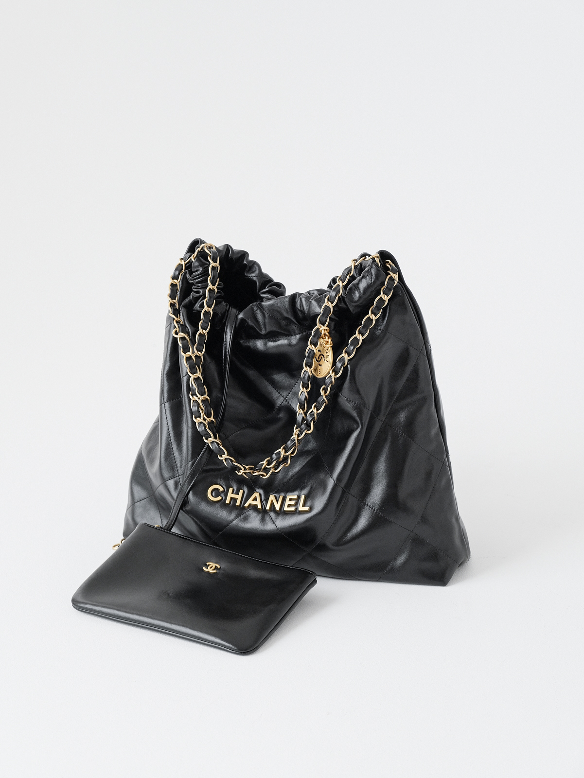 Chanel garbage bag trumpet