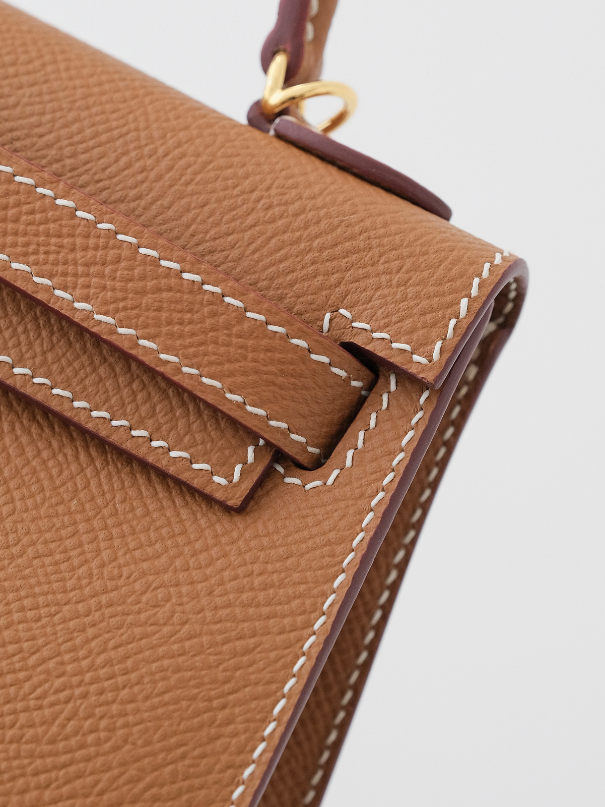 Mini kelly platinum buckle