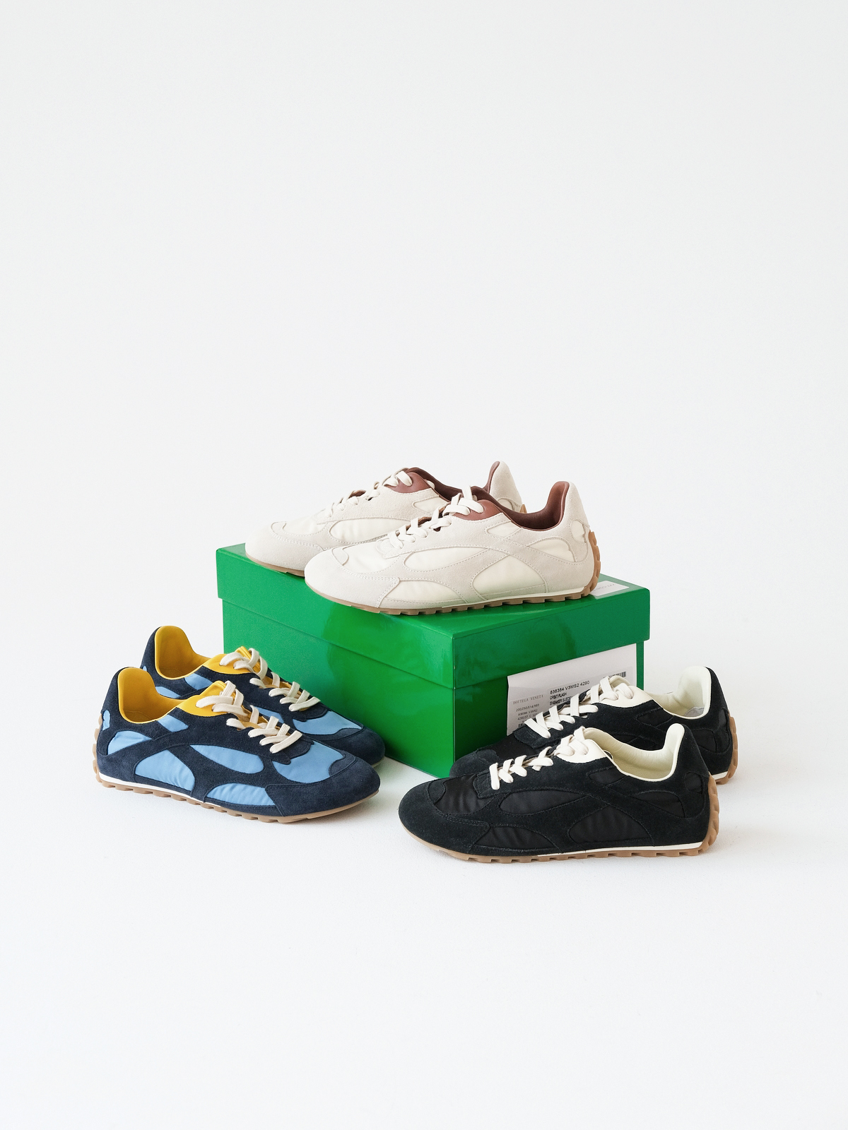 Bottega Veneta retro Forrest Gump sneakers