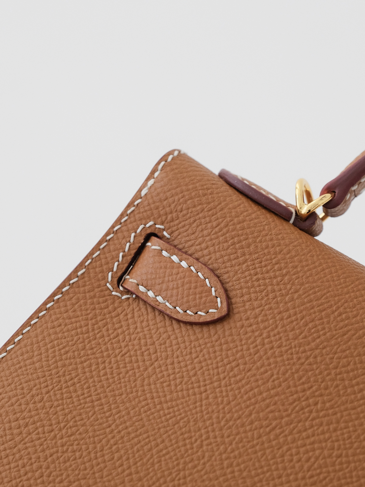 Mini kelly platinum buckle