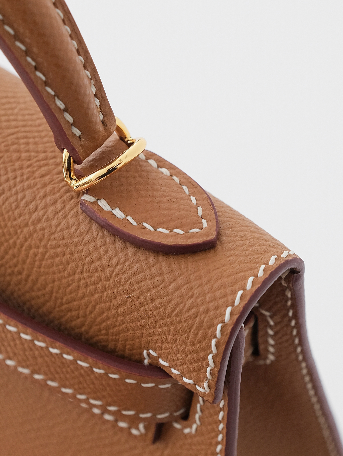 Mini kelly platinum buckle