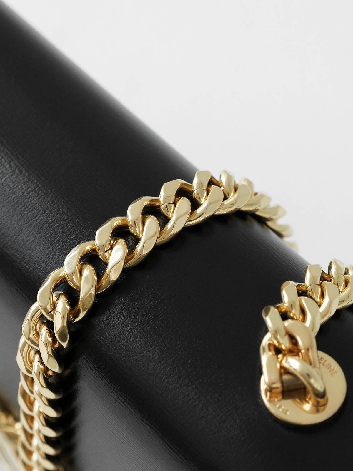 Celine chain shoulder strap bag