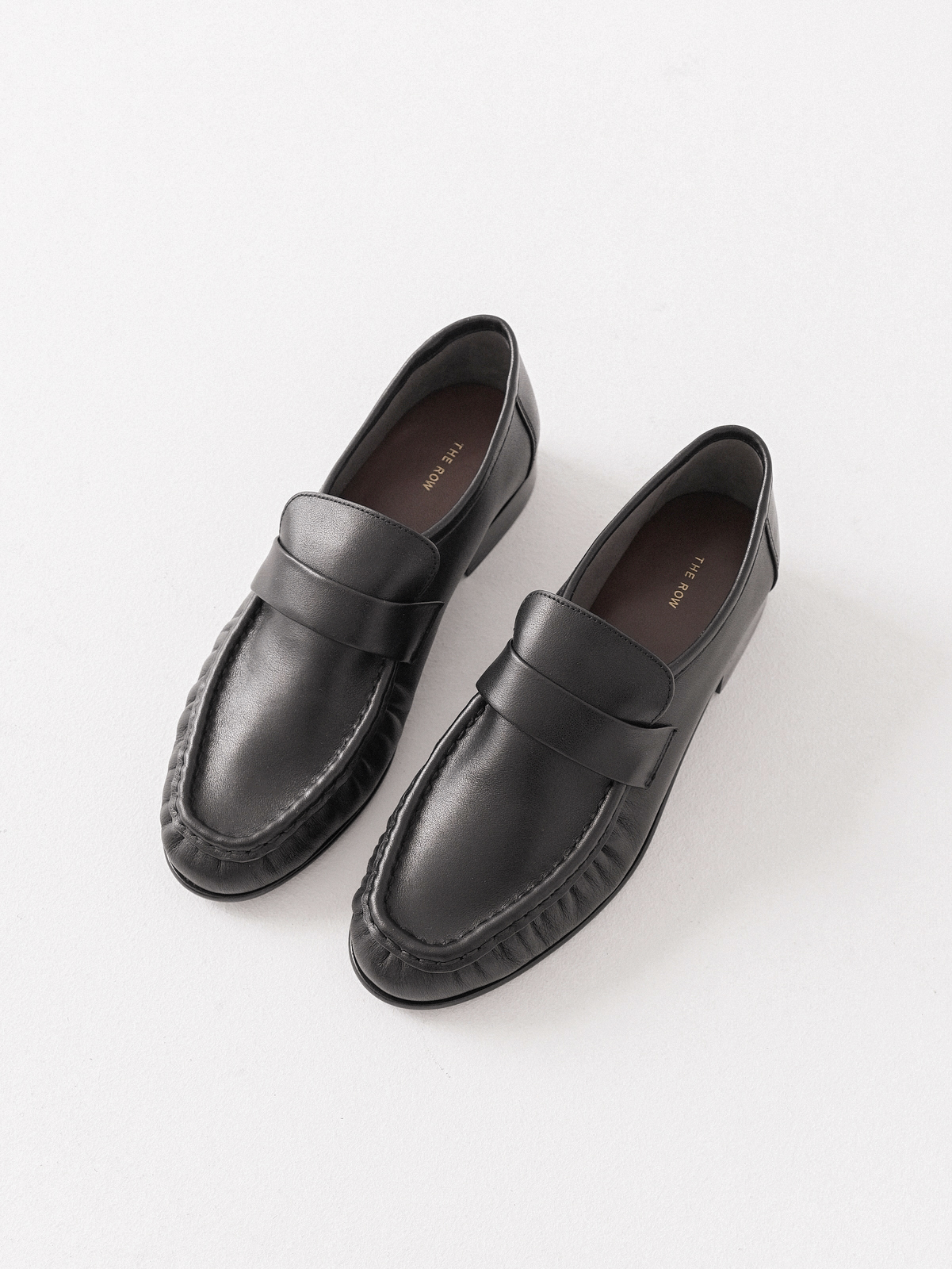 The row super cattle loafers